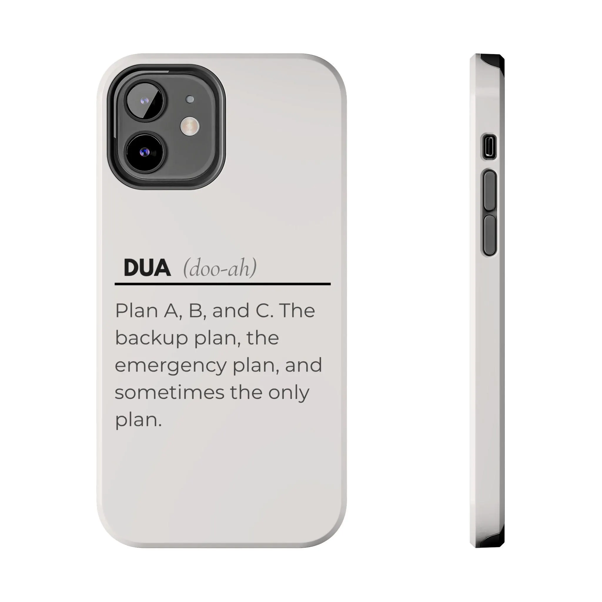 Dua Definition Phone Case, Islamic Typography iPhone Cover, Muslim Quote Aesthetic Case, Dua Meaning - image 4