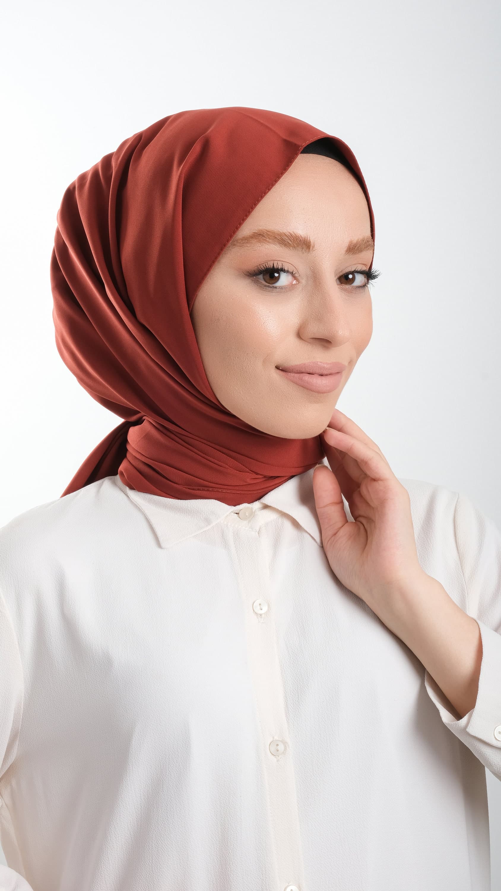 Elegant Medina Silk Shawl - Modest Fashion for Women - Hijab Accessories - Hijabs for Women - Exclusive Medina Silk Shawl Fashion - image 3