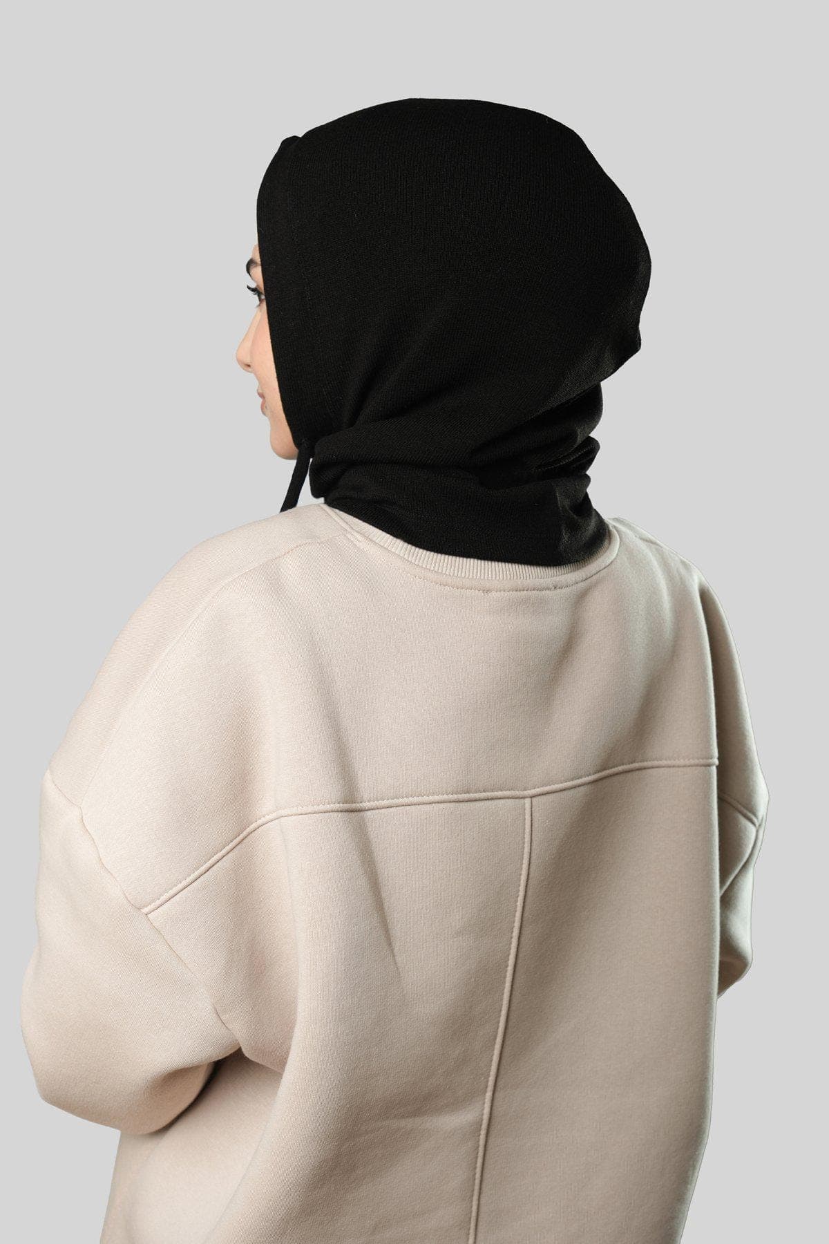Minimalist Balaclava with Drawstrings and Neck Coverage | Ideal for Winter, Unisex Winter Hat, Minimalist Balaclava with Drawstrings