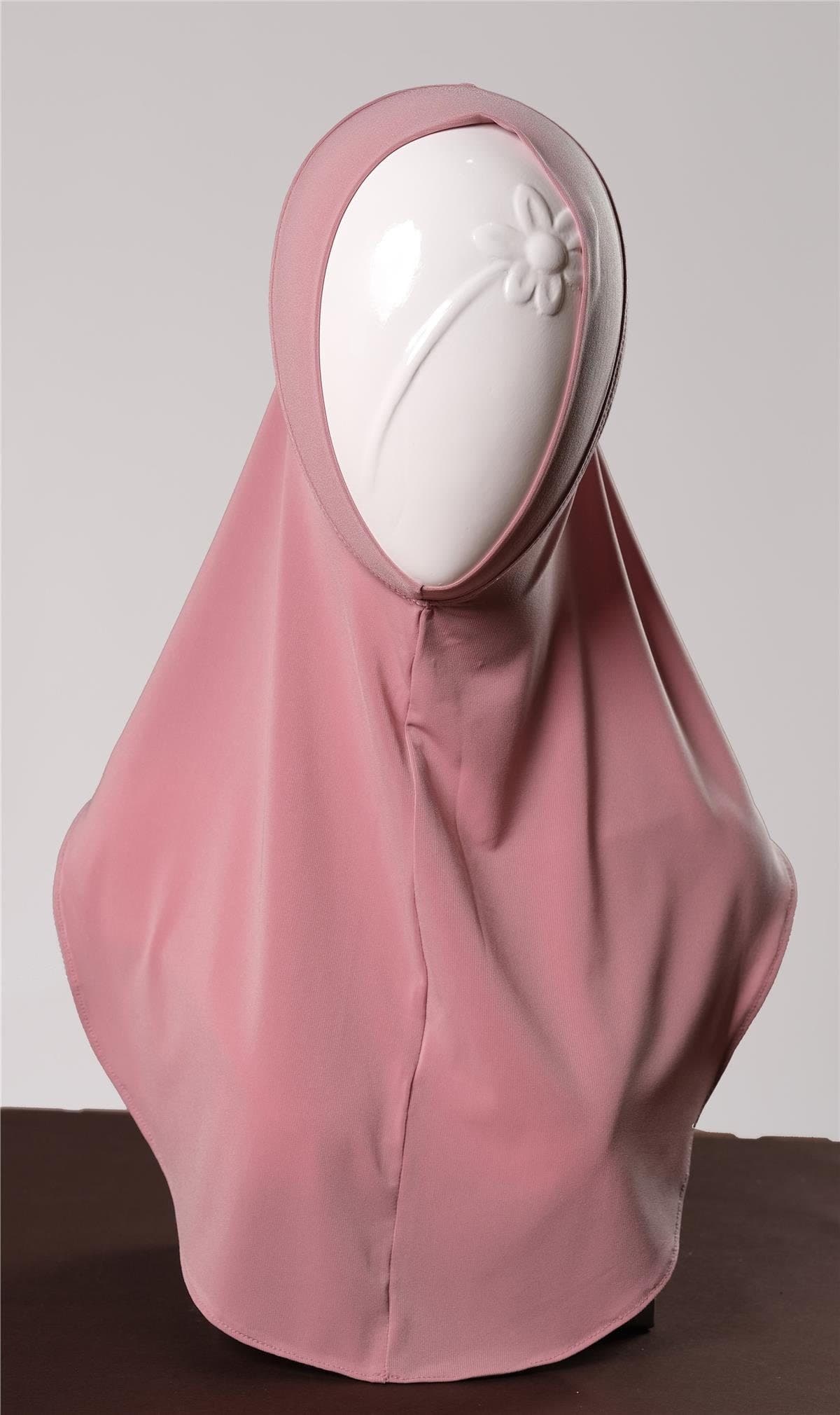 Stylish Young Headwear: Ready Interlaced Hijab Bonnet for Girls, Instant Hijab Elegance, Practical Ready Interlaced Bonnet for Teens,