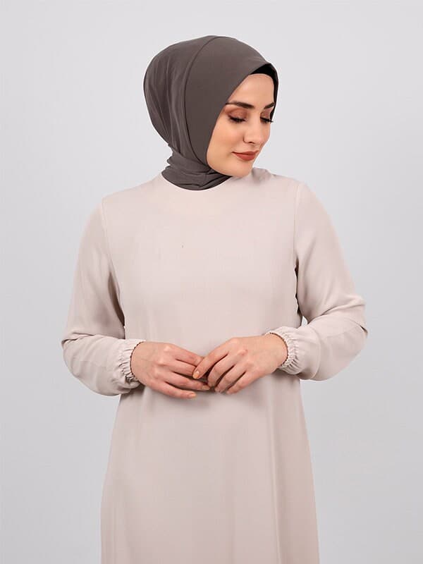 Modest Sandy Snap Hijab | Easy Wear for Everyday Fashion, Premium Head Covering for Women, Gift For Women