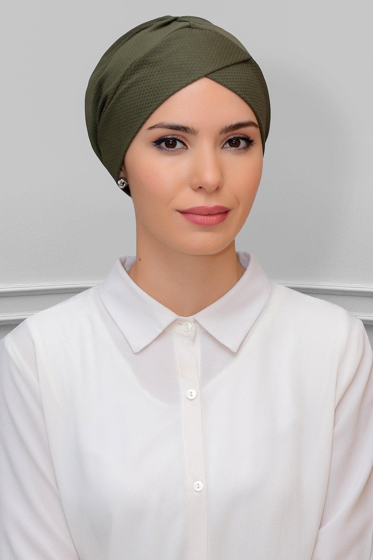 Practical Honeycomb Bonnet Cap with Bow | Instant Hijab & Winter Accessories for Women, Women’s Winter Headwear in Trendy Colors - image 5