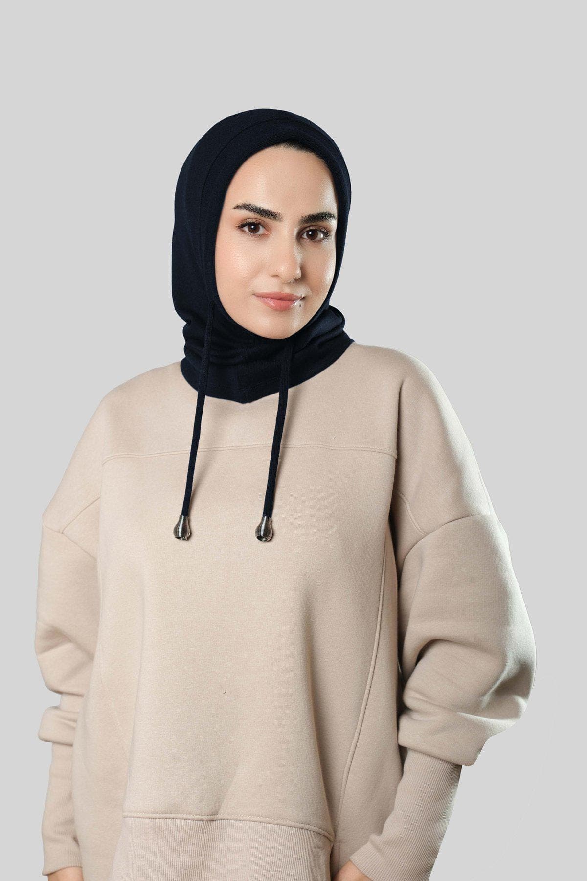 Minimalist Balaclava with Drawstrings and Neck Coverage | Ideal for Winter, Unisex Winter Hat, Minimalist Balaclava with Drawstrings