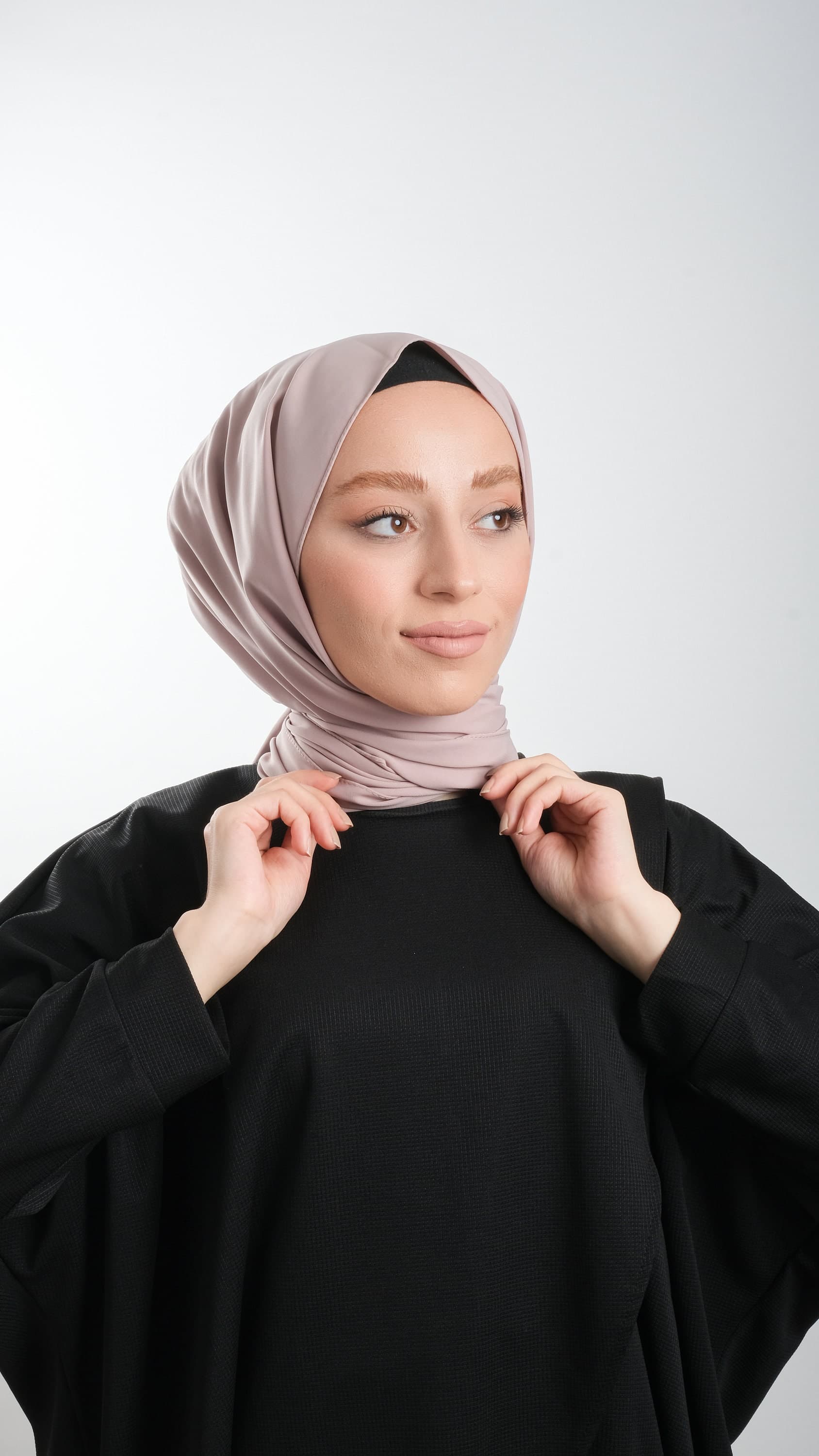 Luxurious Hijab Dress Fashion - Exclusive Medina Silk Shawl - Premium Muslim Women's Scarf - Stylish Medina Silk Shawl - Hijab Accessories - image 3