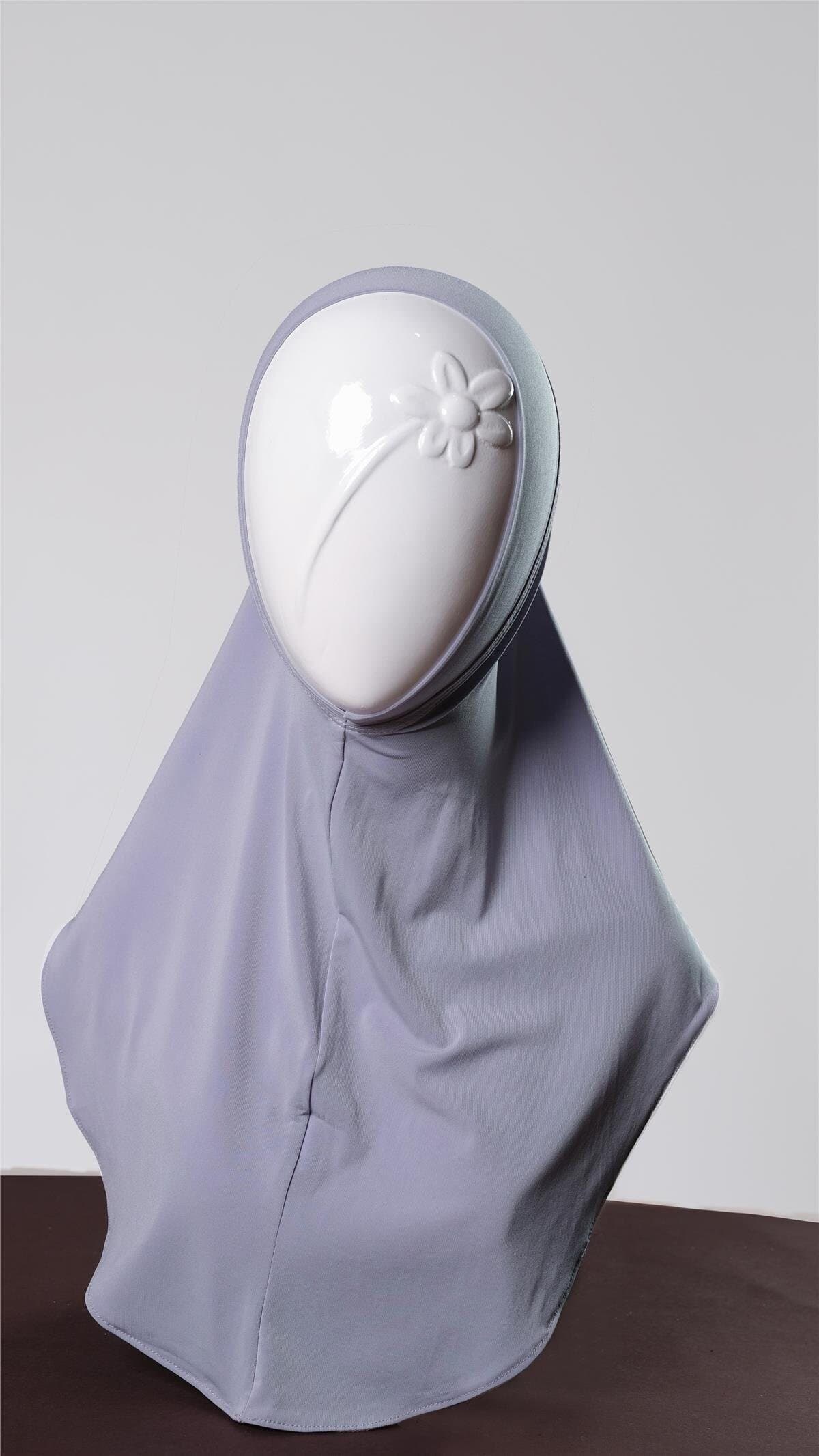 Stylish Young Headwear: Ready Interlaced Hijab Bonnet for Girls, Instant Hijab Elegance, Practical Ready Interlaced Bonnet for Teens,