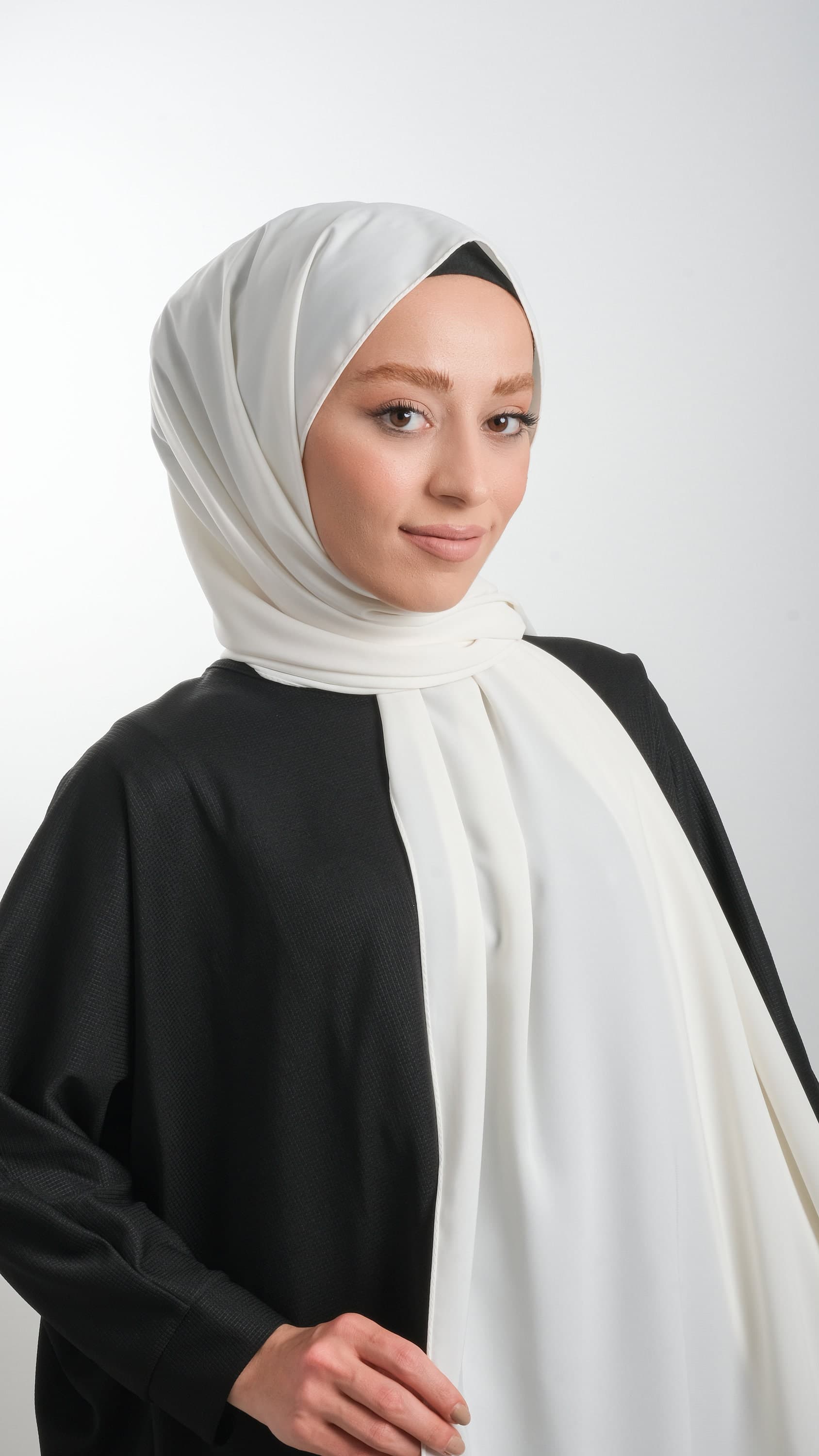 Luxurious Hijab Dress Fashion - Exclusive Medina Silk Shawl - Premium Muslim Women's Scarf - Stylish Medina Silk Shawl - Hijab Accessories - image 5