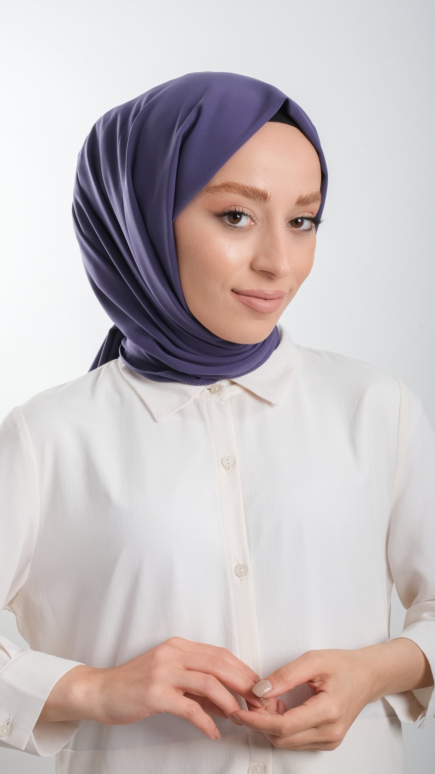 Luxurious Hijab Dress Fashion - Exclusive Medina Silk Shawl - Premium Muslim Women's Scarf - Stylish Medina Silk Shawl - Hijab Accessories - image 4