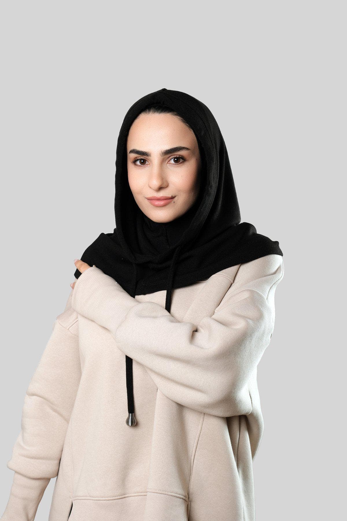Unisex Drawstring Balaclava with Neck Cover | Winter Hat in Multiple Colors,