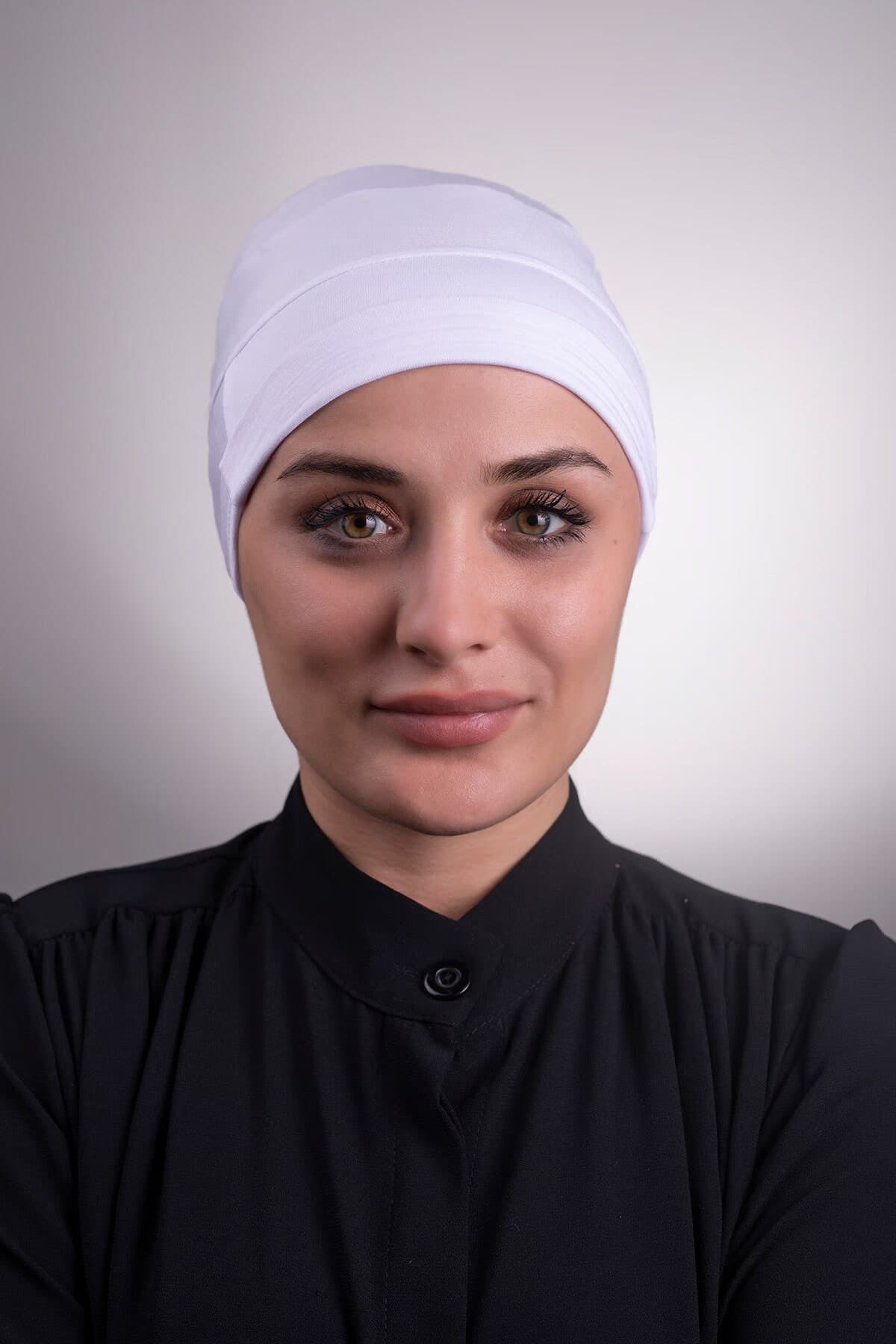 Modest Elegance: Back Tied Inner Bonnet with Viscose Fabric and Anti-Slip Silicone, Fashionable Head Cover, Back-Tied Viscose Headband - image 4