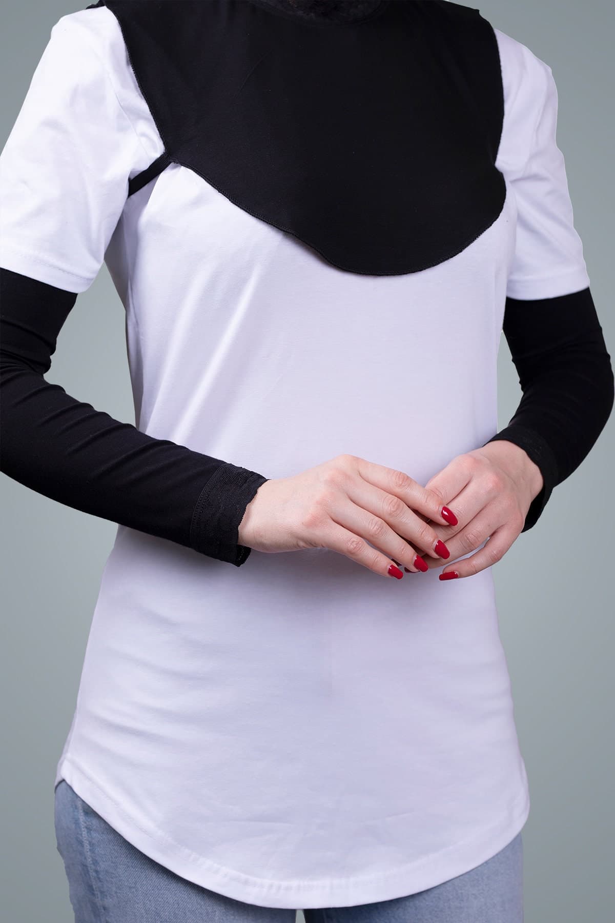 Lacy Arm  Sleeve and Lacy Arm Warmer Combo - Winter Essentials Collection - image 4