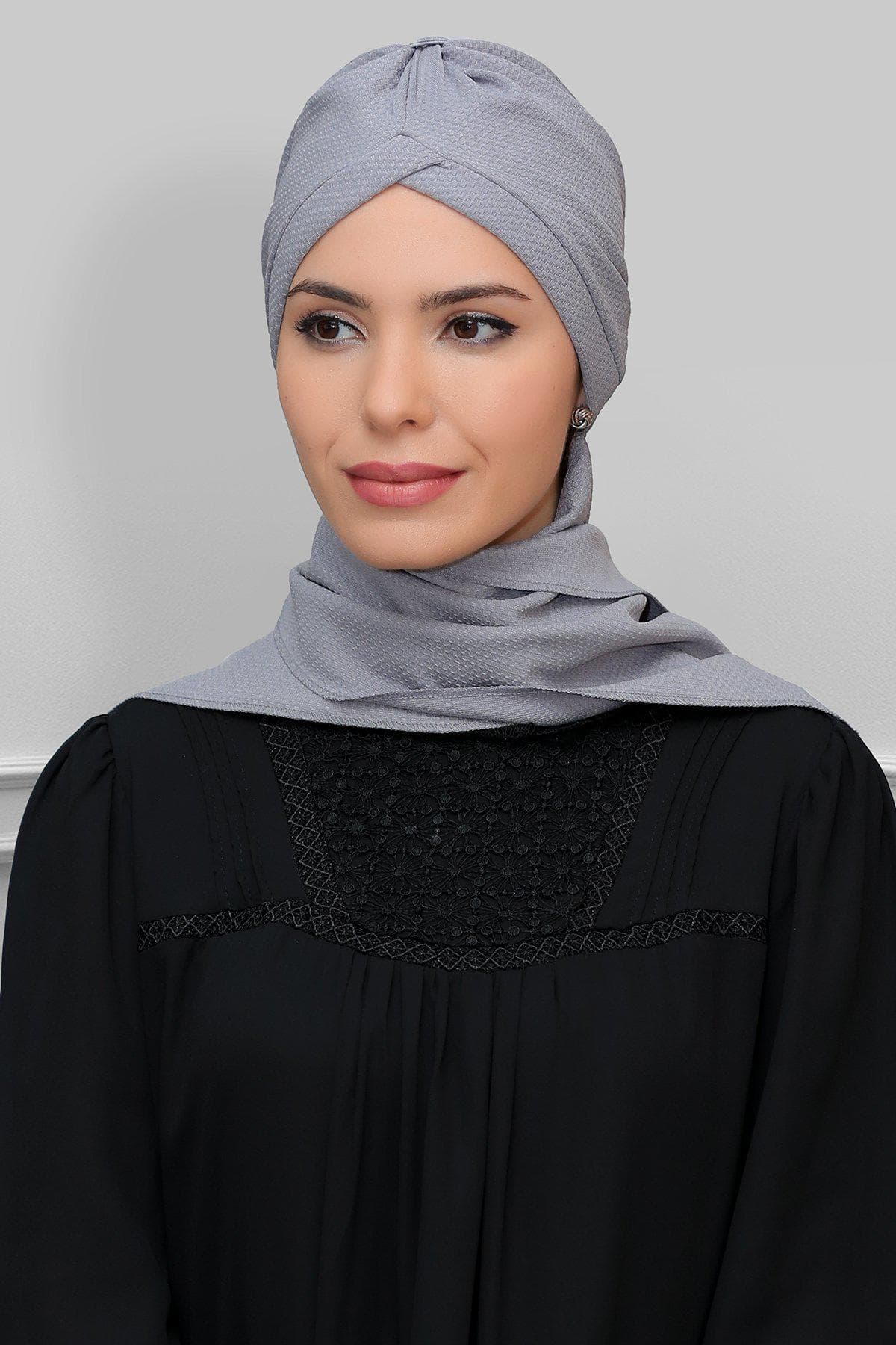 Fashionable Hijab Scarf for Women, Practical Honeycomb Bonnet Cap, Winter Accessories for Women, - image 3