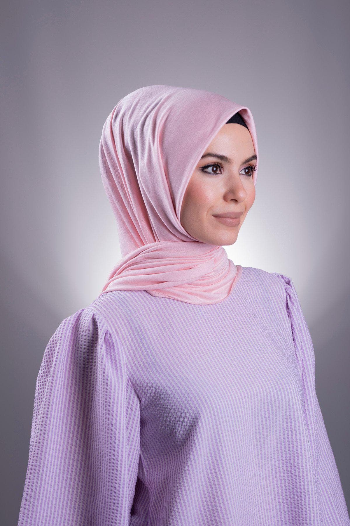 Classic Viscose Hijab Scarf | Stretchy Jersey Wrap for Women | Available in Multiple Colors, Classic Headscarf for  Women - image 5