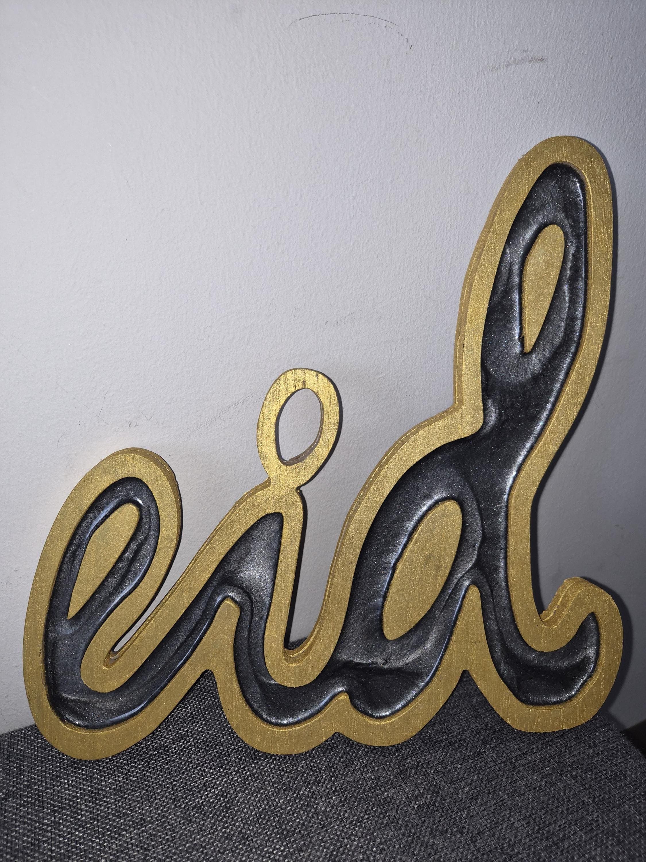 Eid mubarek deko | tischdeko | eid decor | bajram dekoration | bajram deko | bajram decor | Bayram deko | Bayram | holzdeko - image 2