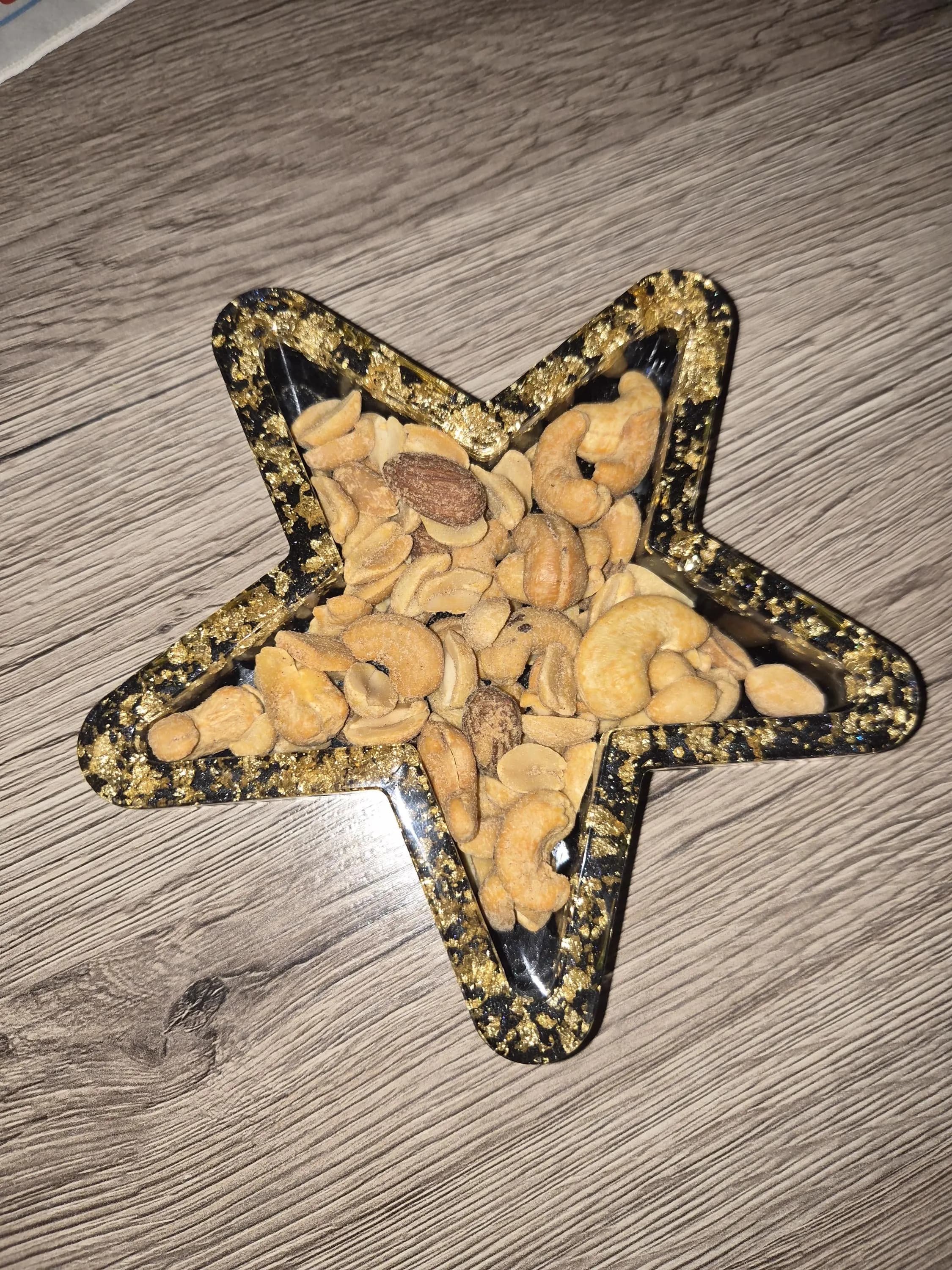 Dattelhalter | ramadan mubarek | ramadandeko | tischdeko | geschenk | Geschenkidee | tabledeco | ramadanschale | resin | Mond/Stern | dates