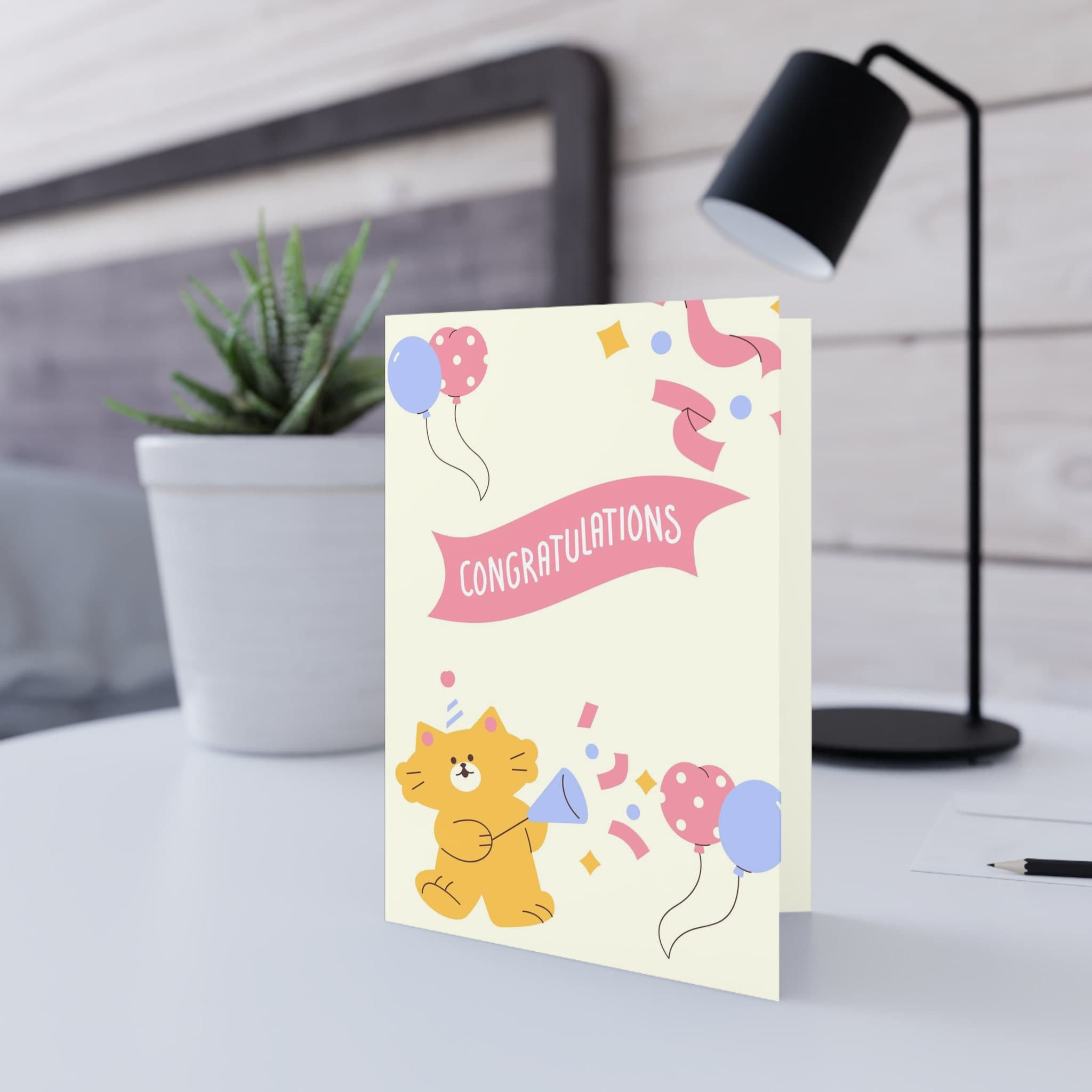 Newborn Card - Welcome baby - Baby Shower - Congratulations - newborn gift -