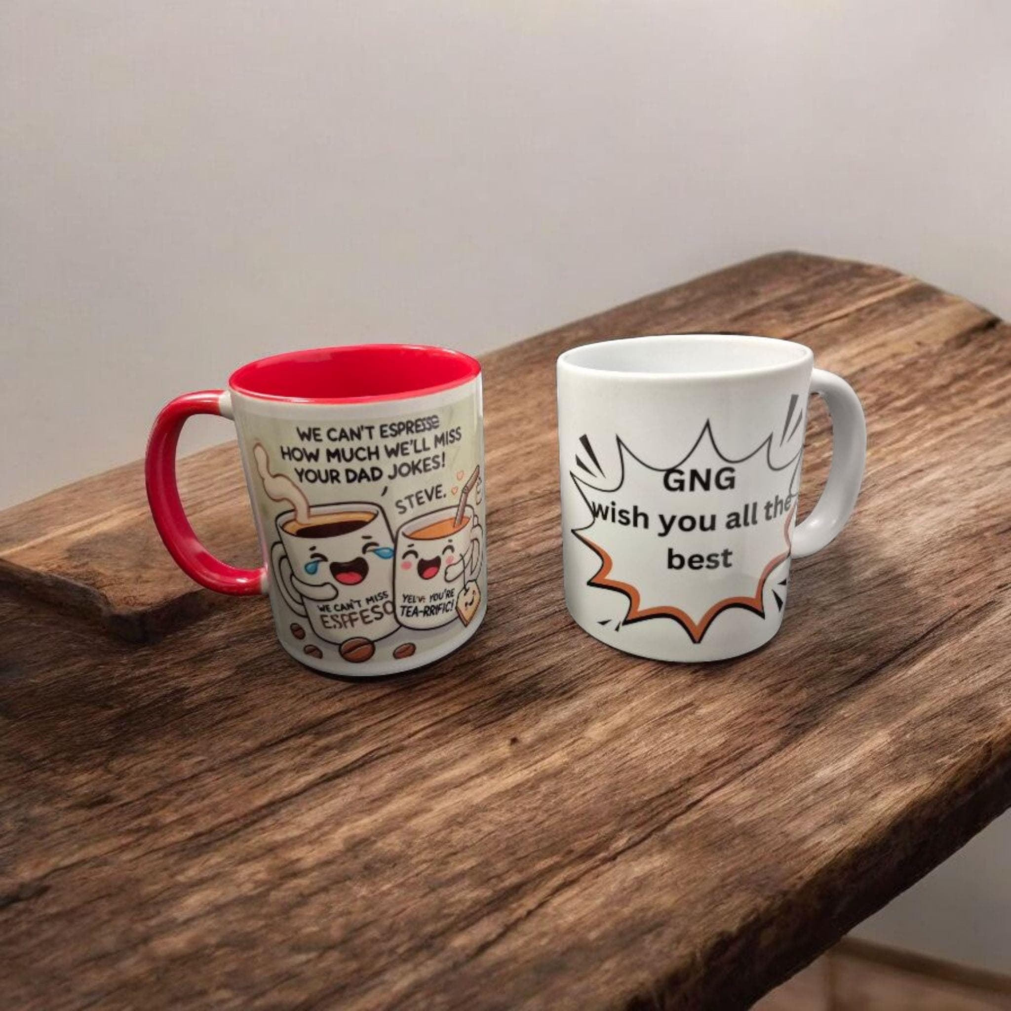 Personalized Farewell Mug: Custom Goodbye Gift for Colleague - image 5