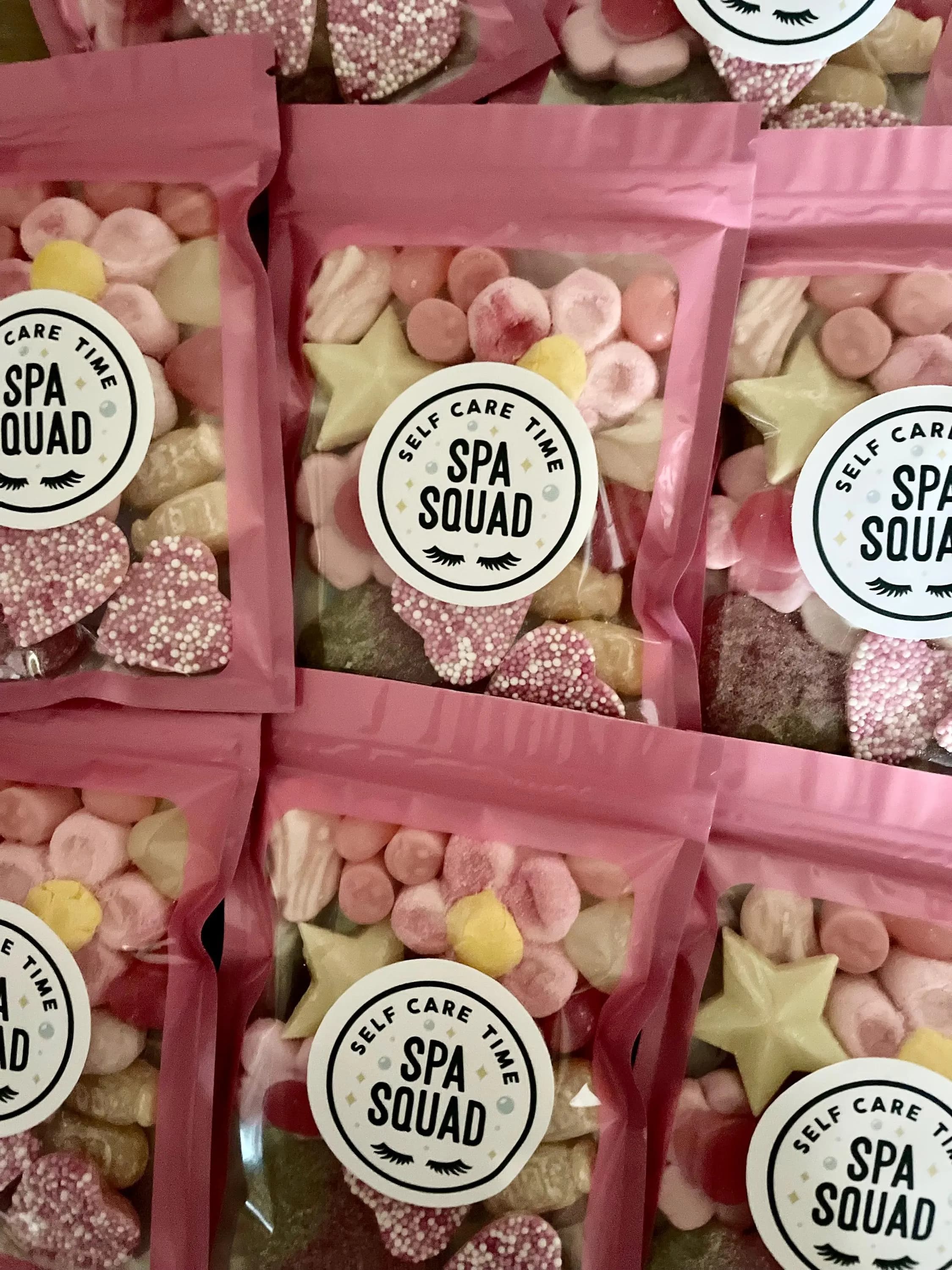 Pre filled Spa Day Treat Bags, Assorted Candies, Gummies, Chocolate - image 3