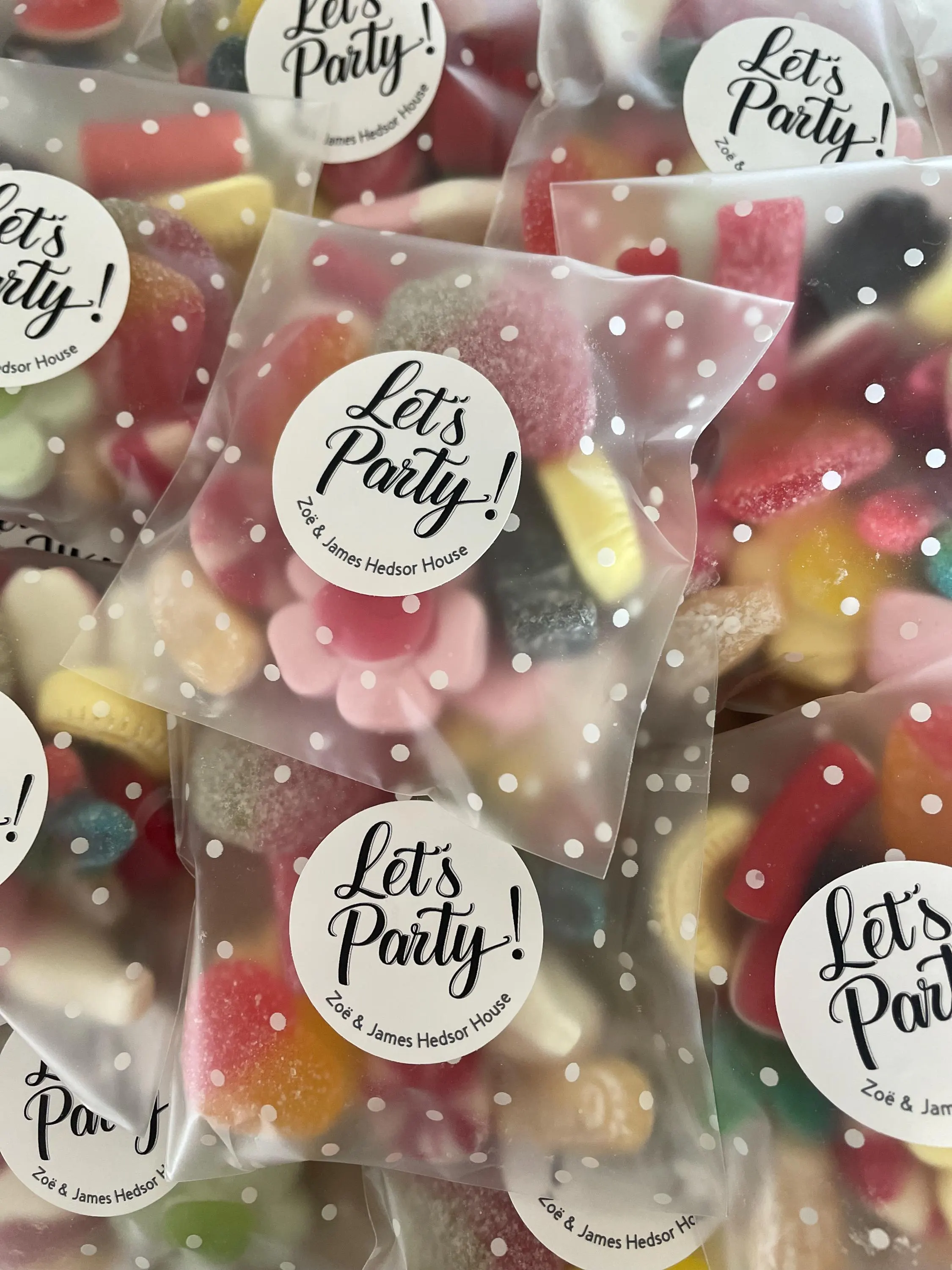 Personalised  design your own logo , Assorted Candies,  Custom Label (Party Favours) - image 4