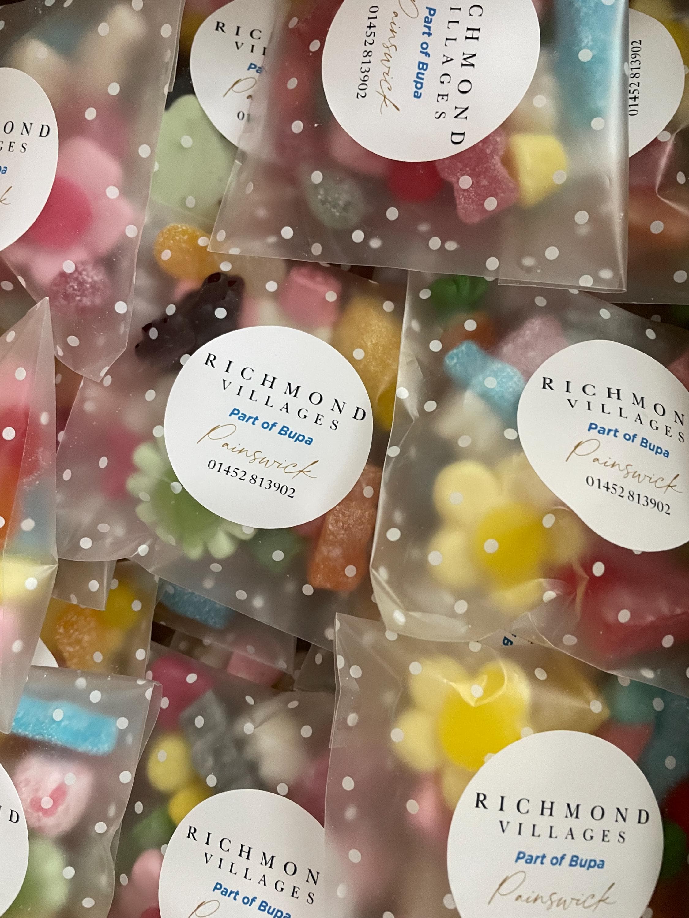 Personalised  design your own logo , Assorted Candies,  Custom Label (Party Favours) - image 3