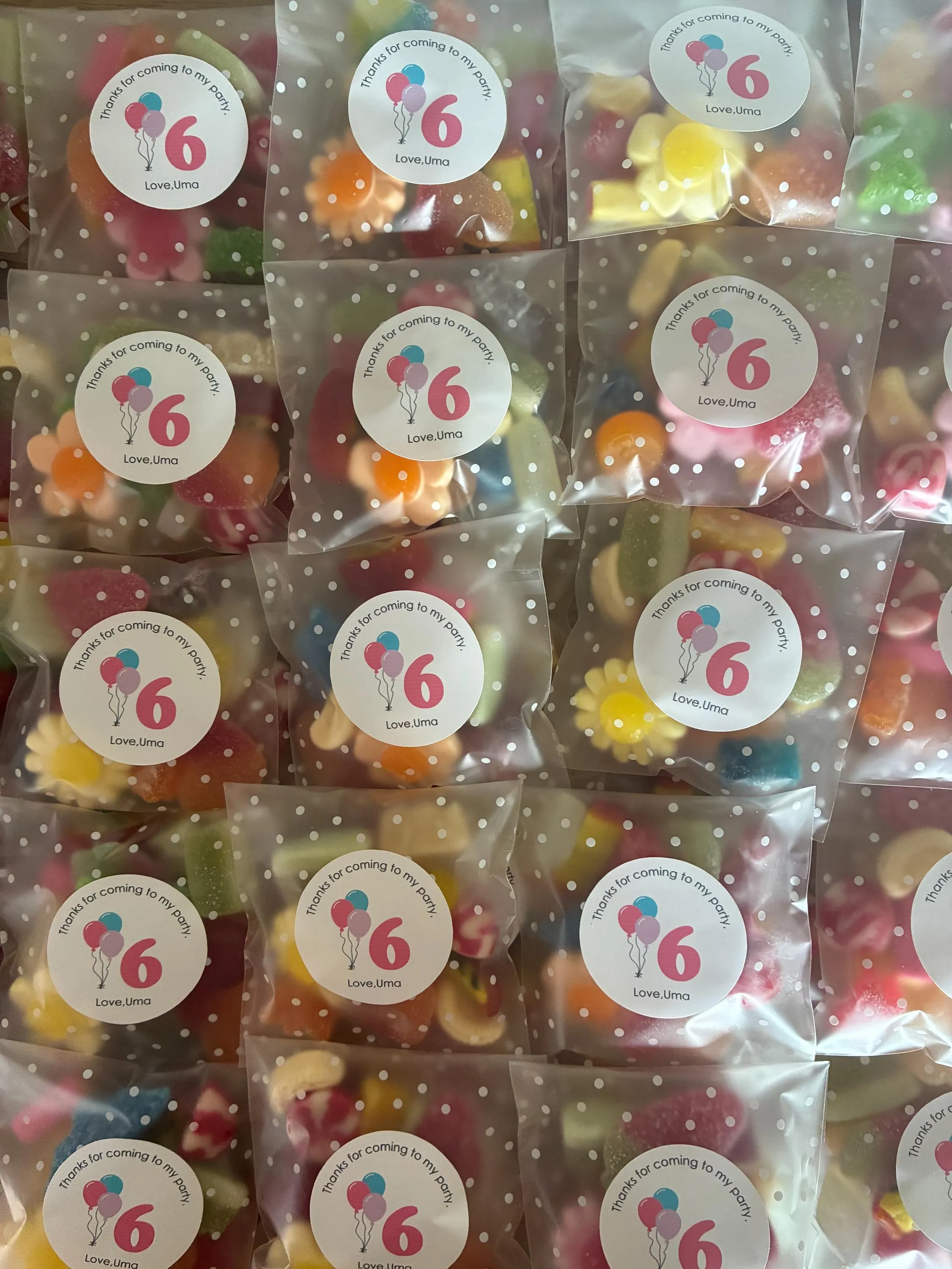 Personalised  design your own logo , Assorted Candies,  Custom Label (Party Favours) - image 2
