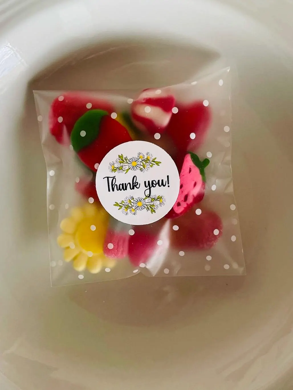 Wedding Favor sweet Bags pre filled Polka Dot Treat Assortment - image 5
