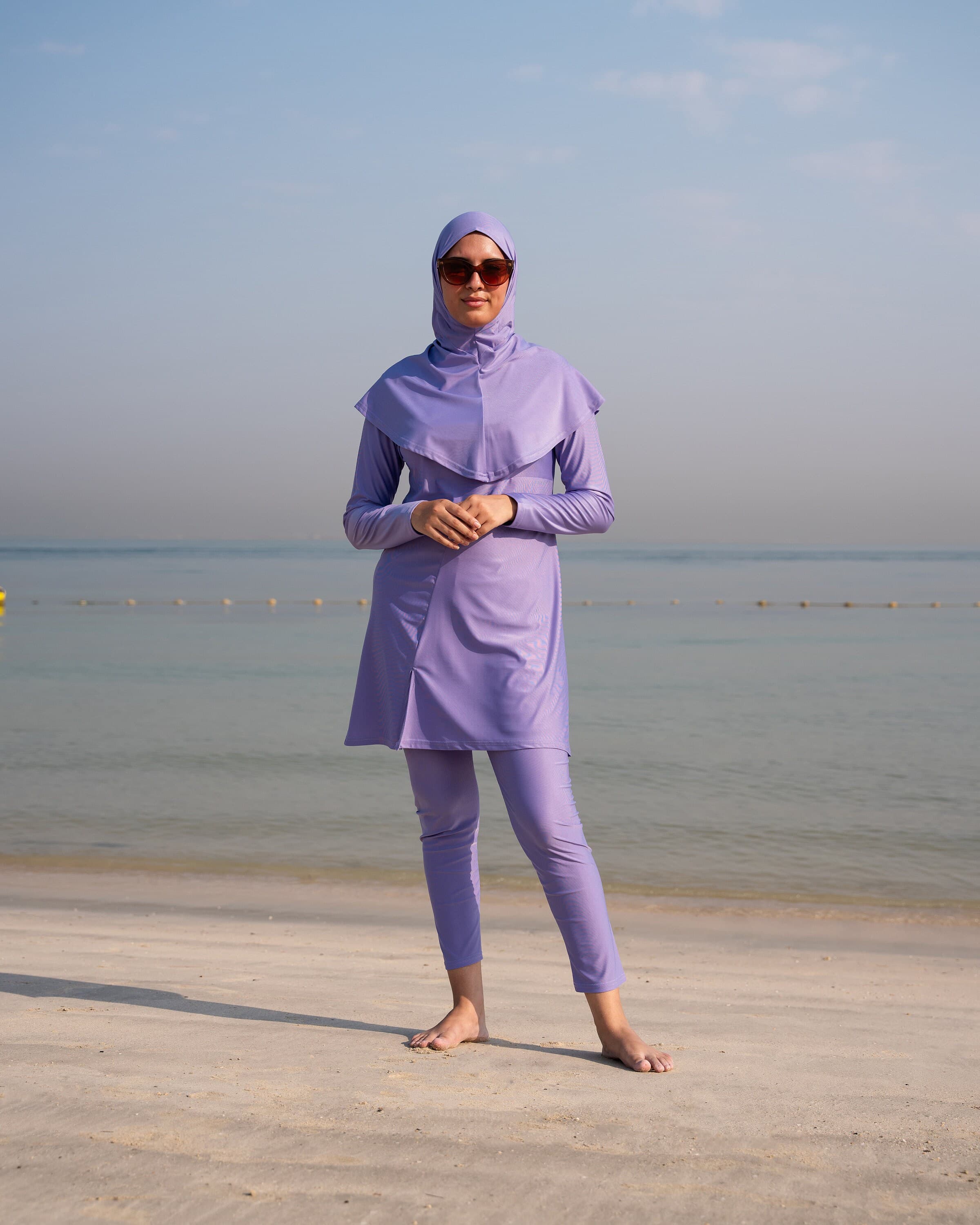 NEW Lilac Purple Burqini Set - Dreams Swimwear