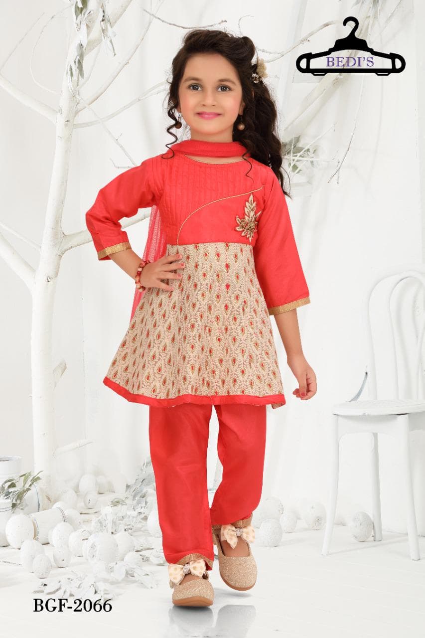 Baby Girl Anarkali Frock Suit, Indo-Western Dress (Newborn-5yrs)