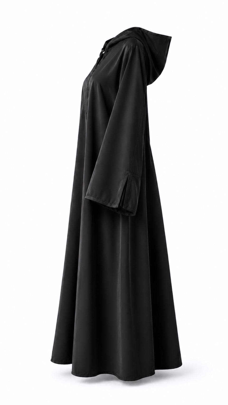 Modest Maxi Abaya Dress with Hood | Lightweight Summer Abaya for Women | Loose Modest Maxi Dress | Muslim Dress USA | Casual Everyday Abaya - image 3