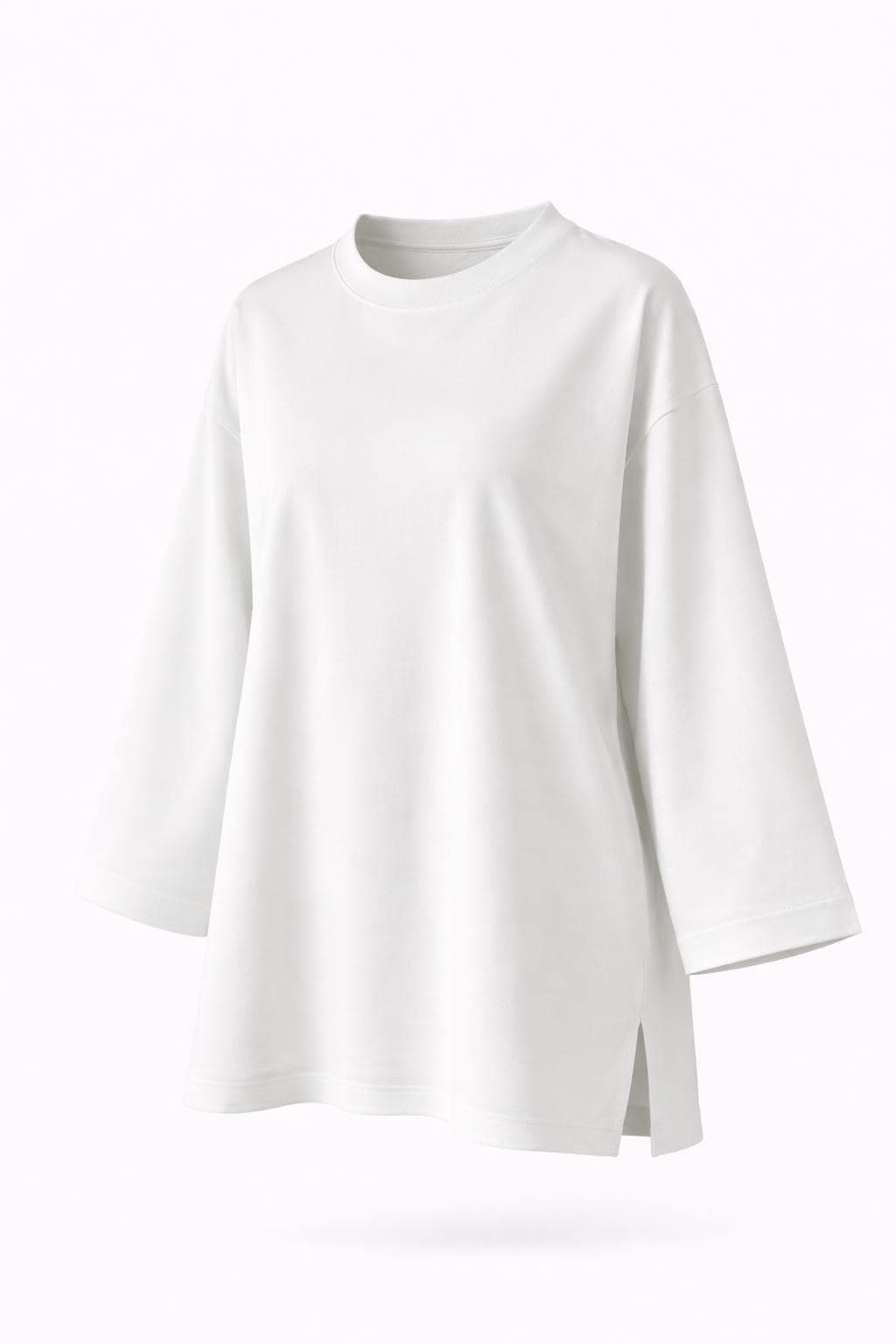 Modest Oversized Cotton Tunic Top Women | Loose Fit Long Sleeve Shirt | Breathable Summer Modest Wear | Muslim Casual Outfit - image 5