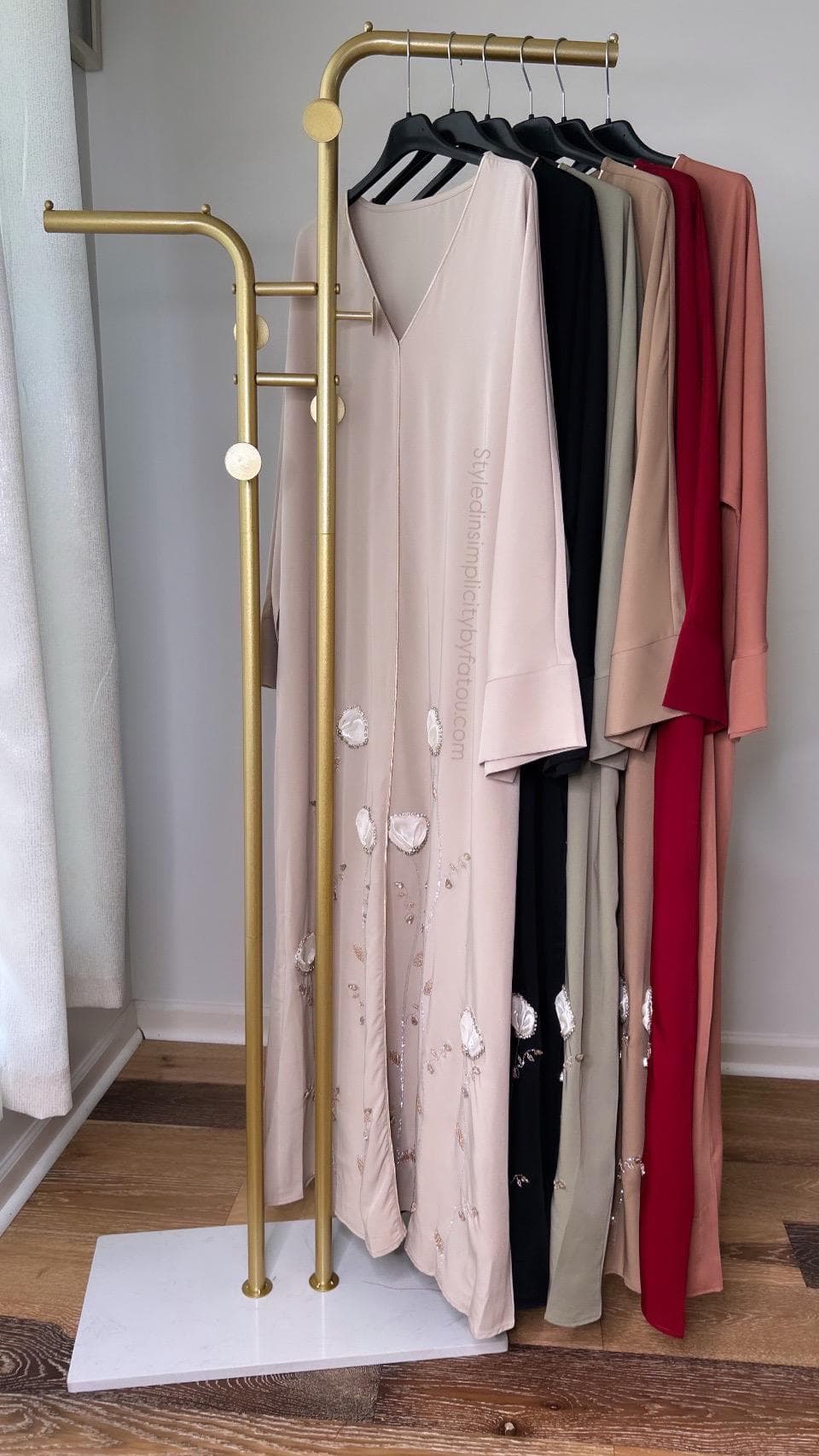 abayas, Dubai Abaya, abaya dress, abaya set, Muslim dress, abaya for women, Abaya, Modest dress, Muslim women dress, closed abaya - image 3