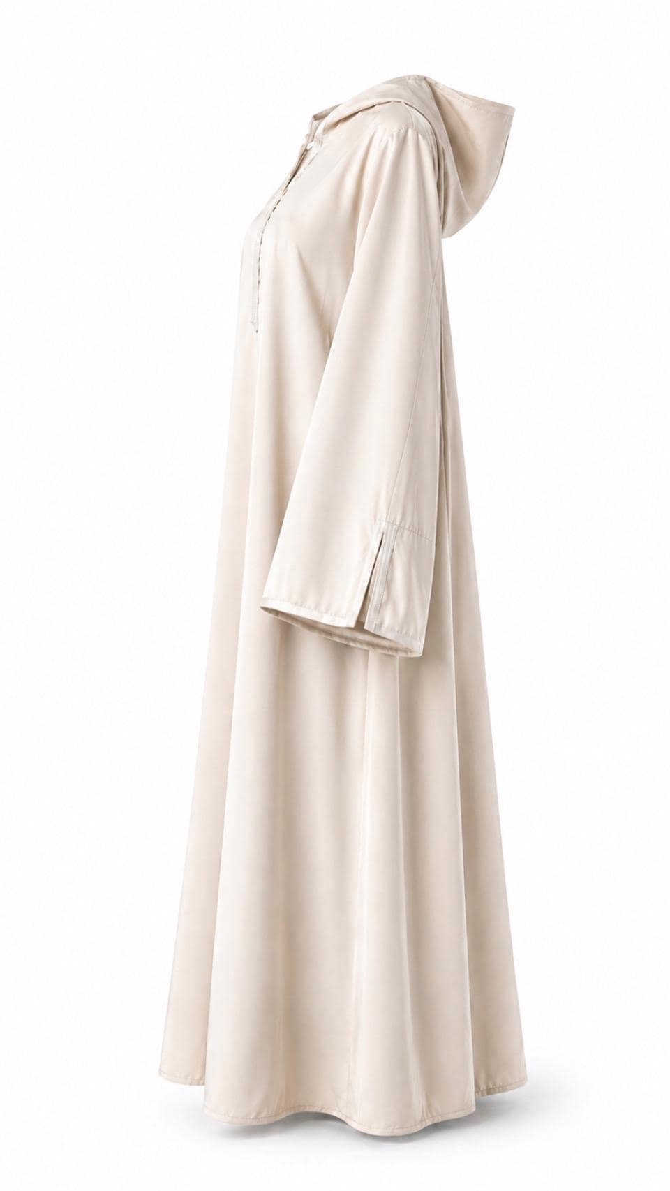 Modest Maxi Abaya Dress with Hood | Lightweight Summer Abaya for Women | Loose Modest Maxi Dress | Muslim Dress USA | Casual Everyday Abaya - image 4