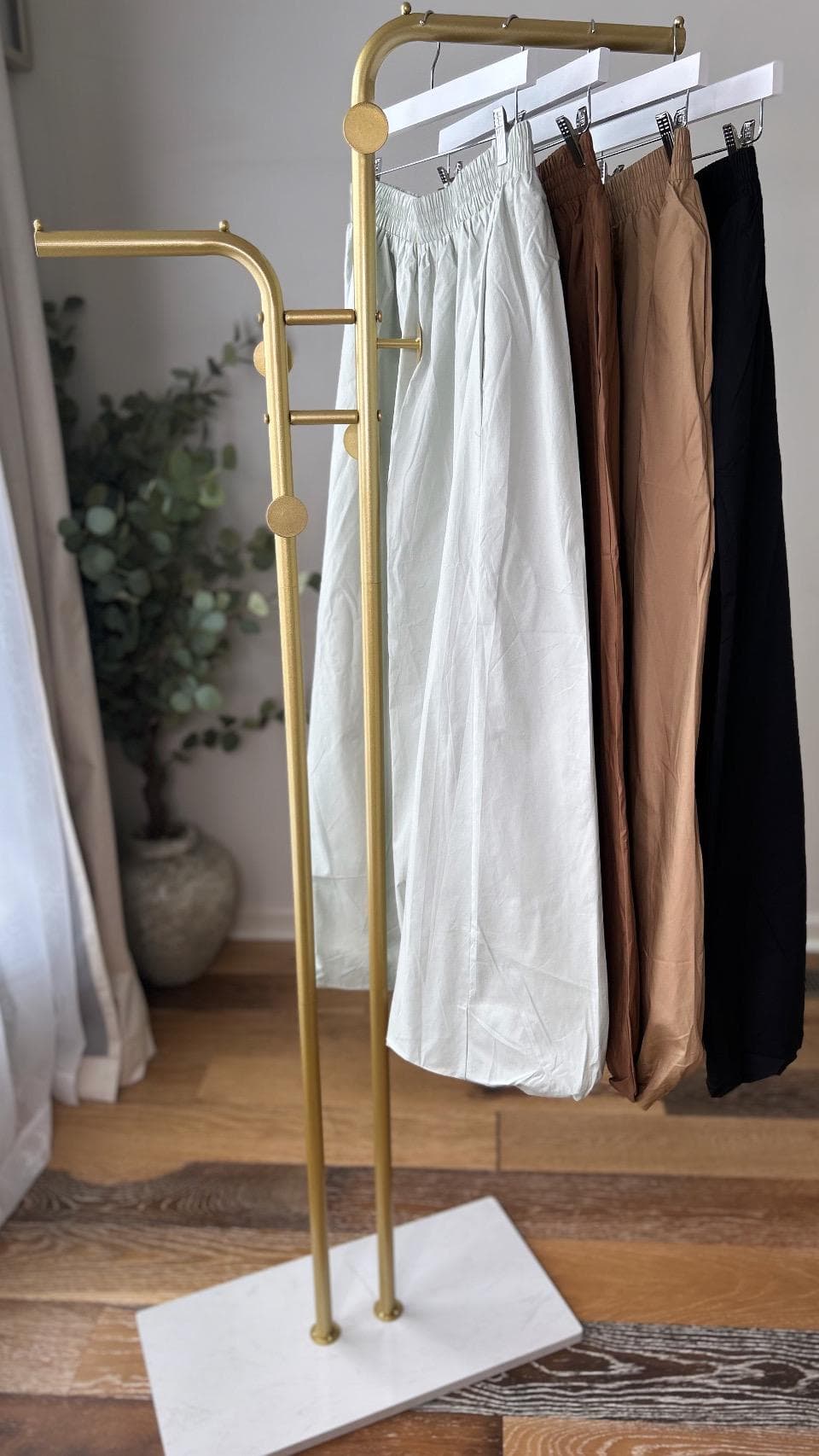 Modest Cotton Maxi Skirt for Women | Muslim Summer Skirt | High Waist Loose Fit Long Skirt | Lightweight Breathable Abaya Style Skirt | Mini - image 5