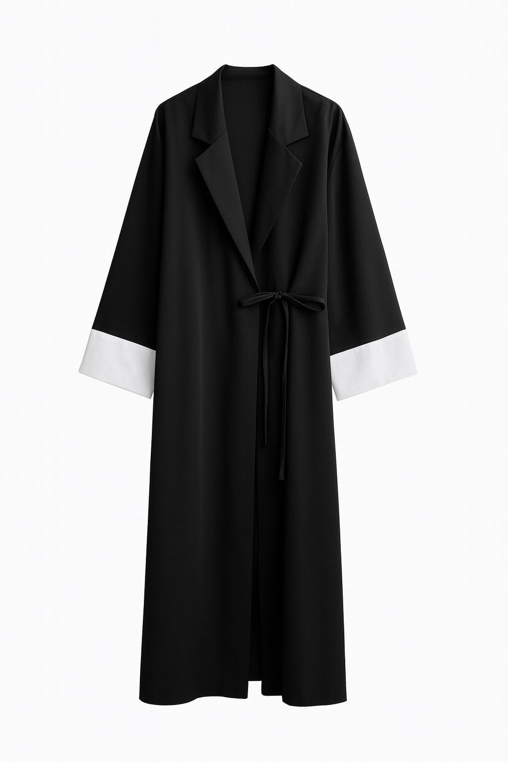Black Abaya Dress Modest Women | Wrap Abaya Kimono Style | Minimalist Modest Dress | Elegant Muslim Clothing | Summer Lightweight Abaya USA - image 4