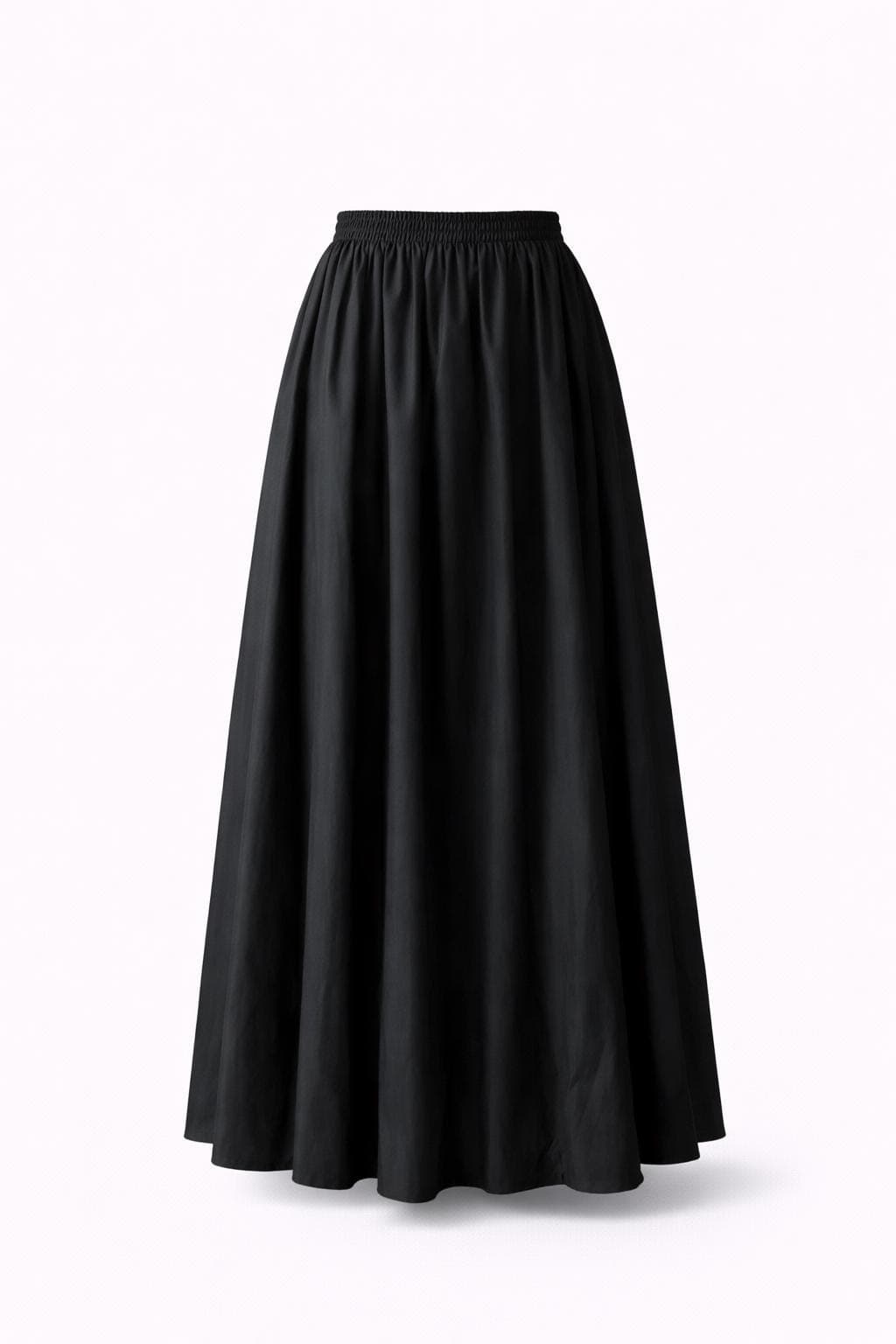 Cotton Maxi Skirt Women | High Waisted Modest Long Skirt | Lightweight Summer Skirt USA | Flowy A Line Skirt | Casual Everyday Modest Clothi - image 5