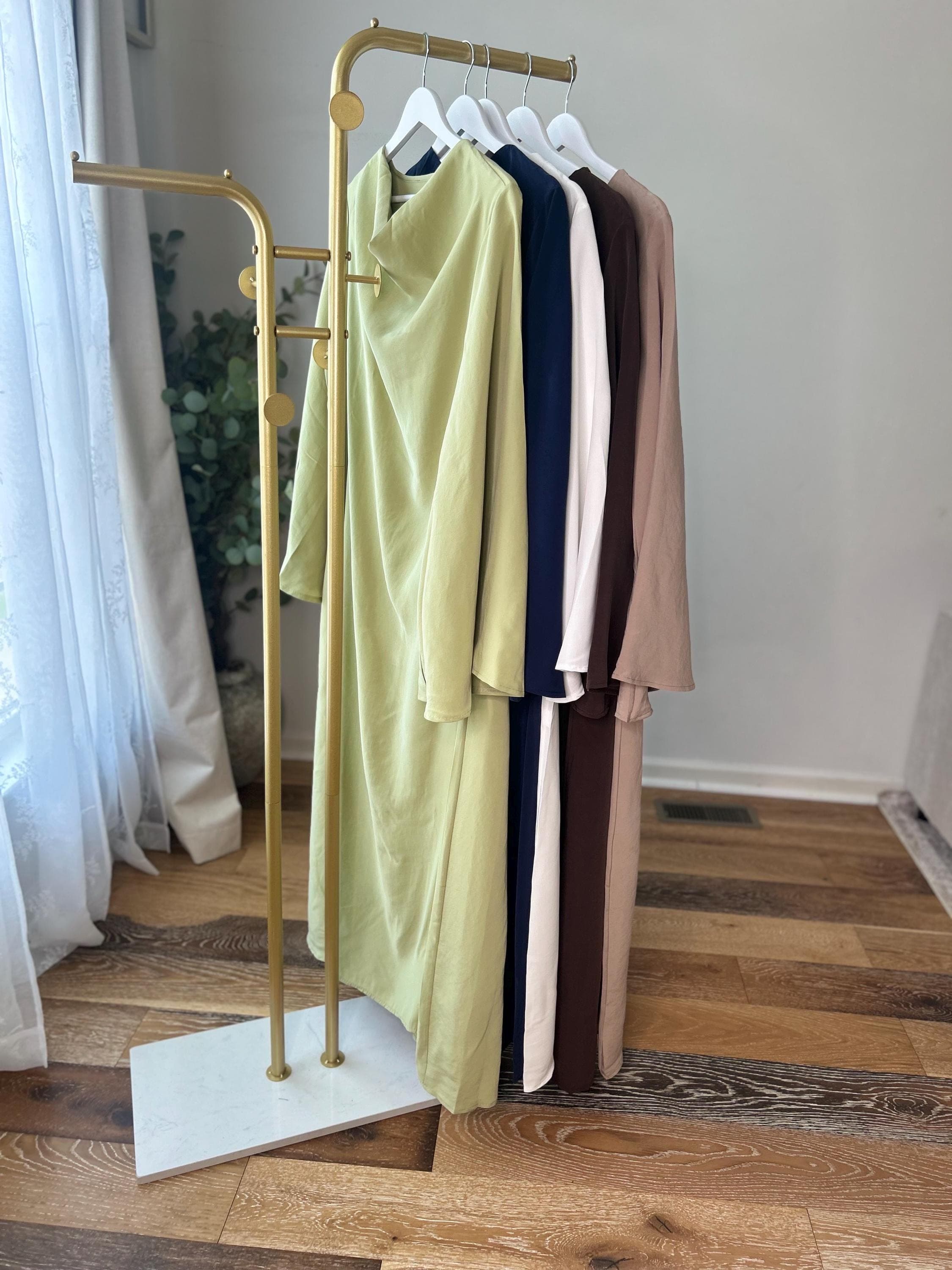 Summer modest Abaya Dress | Lightweight Modest Maxi Dress | Loose Muslim Abaya | Breathable Everyday Kaftan | Eid Casual Outfit