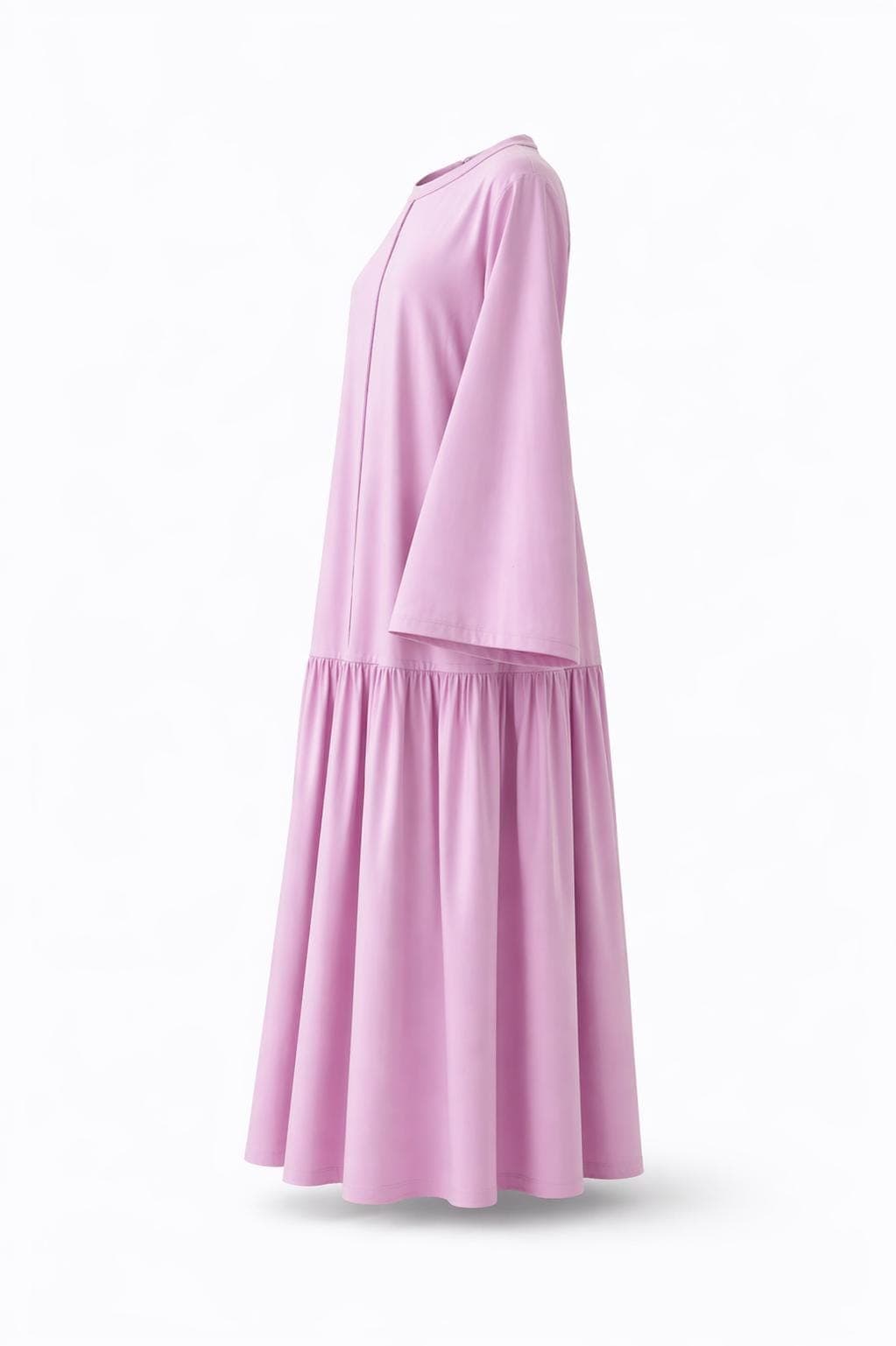 Modest Cotton Maxi Abaya Dress | Loose Fit Long Sleeve Muslim Dress | Summer Lightweight Modest Maxi Dress | Casual Oversized Abaya | Minima - image 4