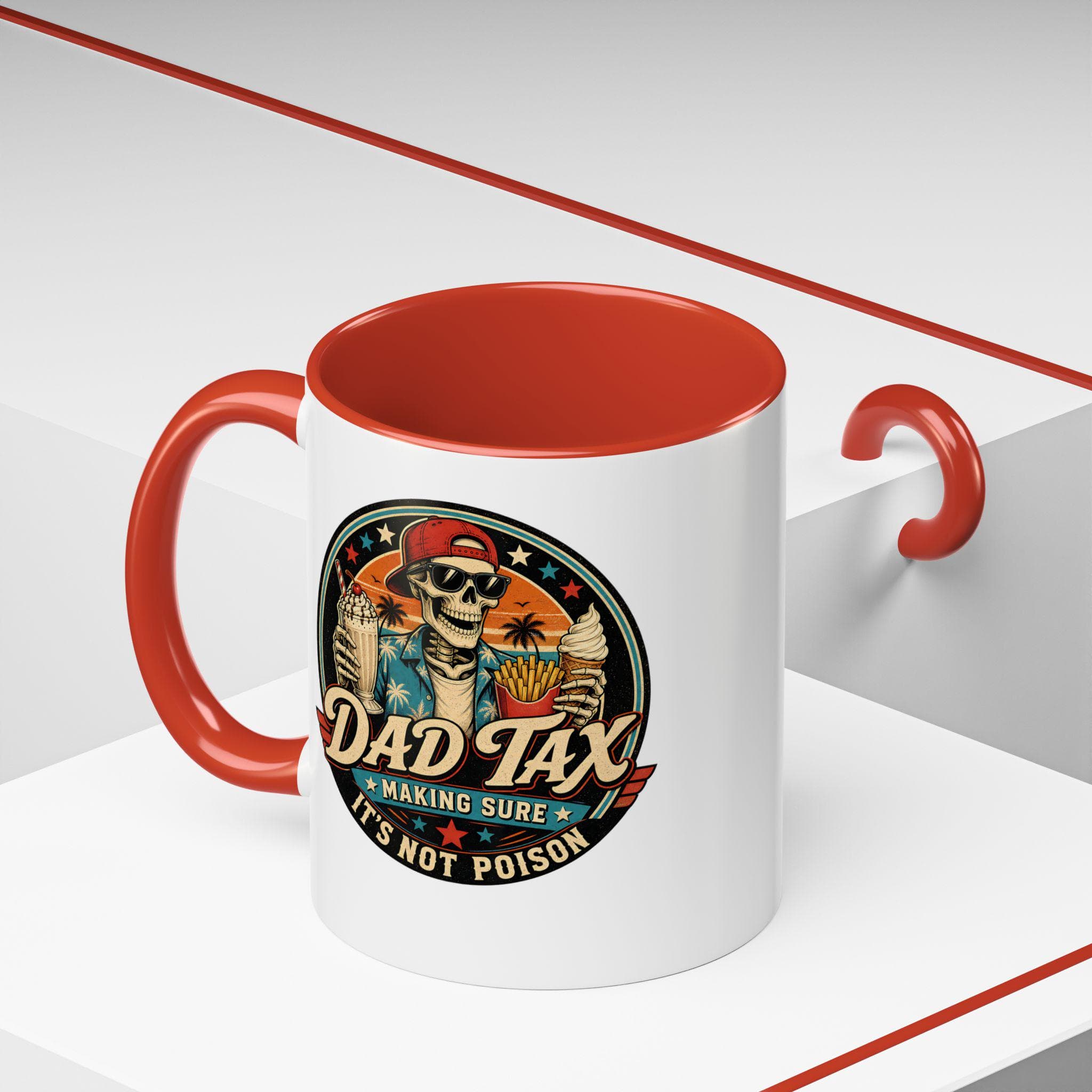 Dad Tax Skeleton with Coffee Mug - image 5