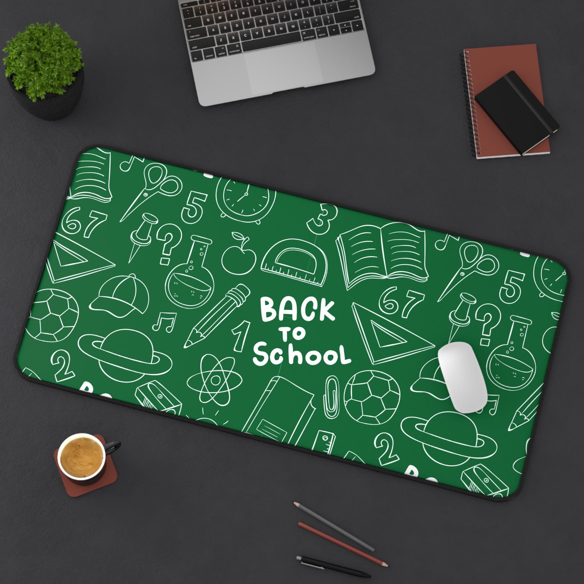 Back to School Doodle Desk Mat | School Supplies Pattern - image 3