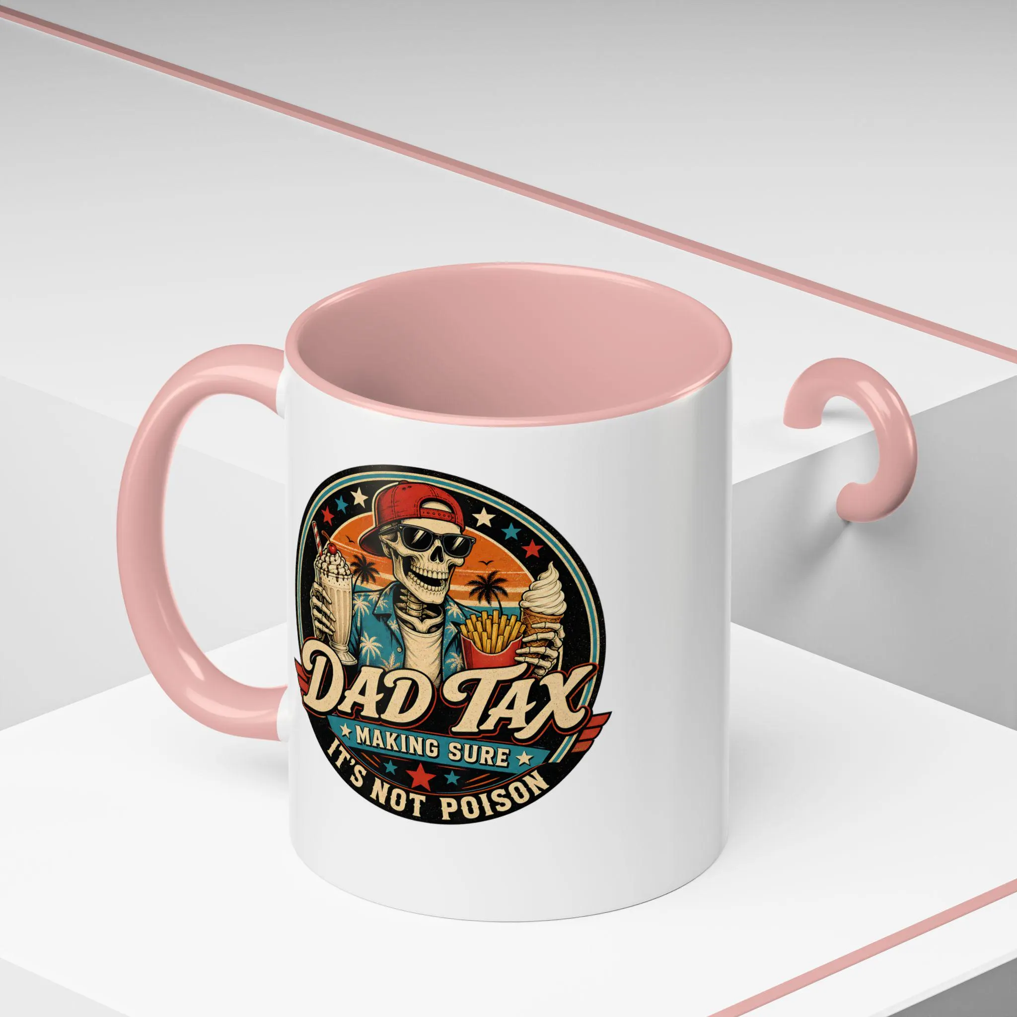 Dad Tax Skeleton with Coffee Mug - image 4
