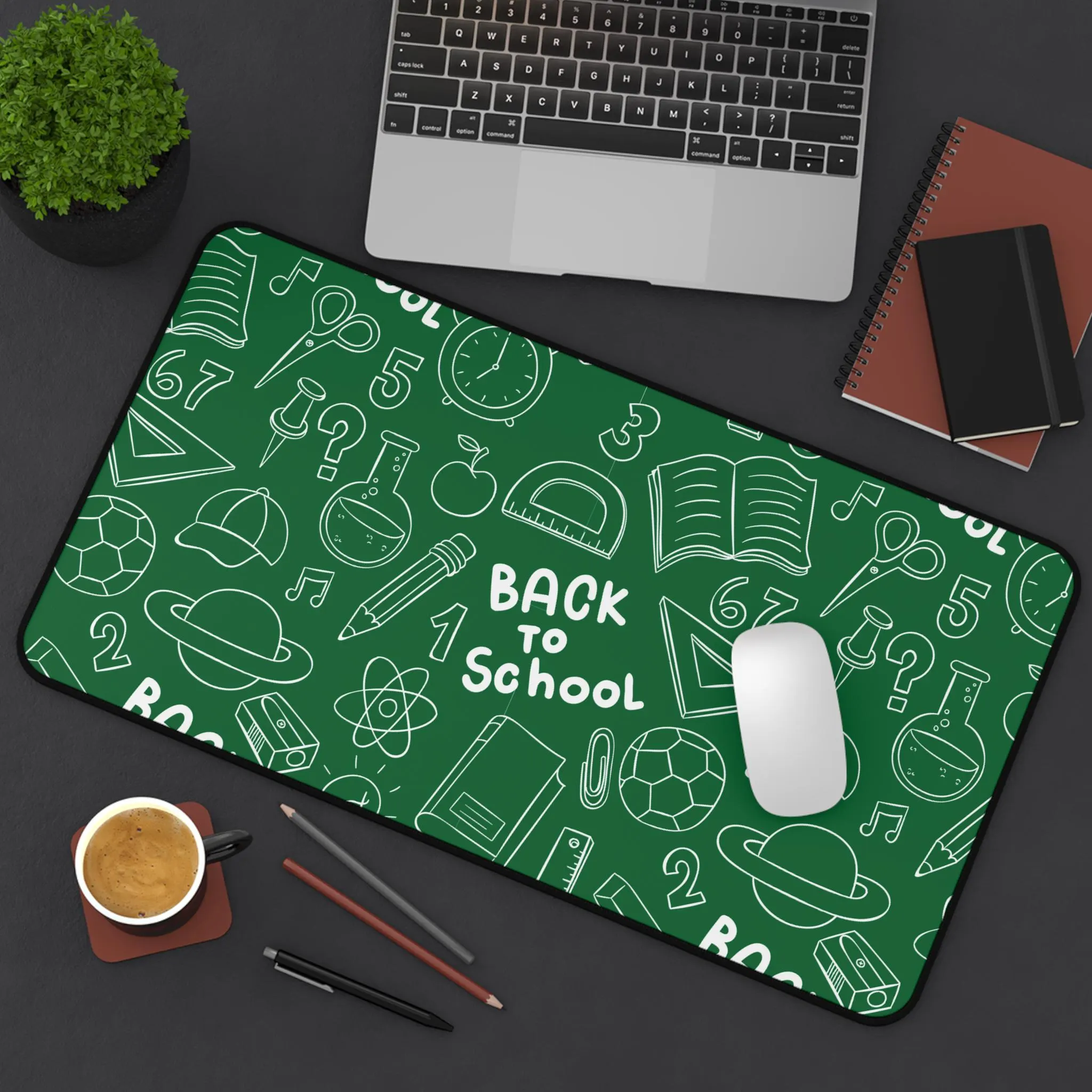 Back to School Doodle Desk Mat | School Supplies Pattern - image 4