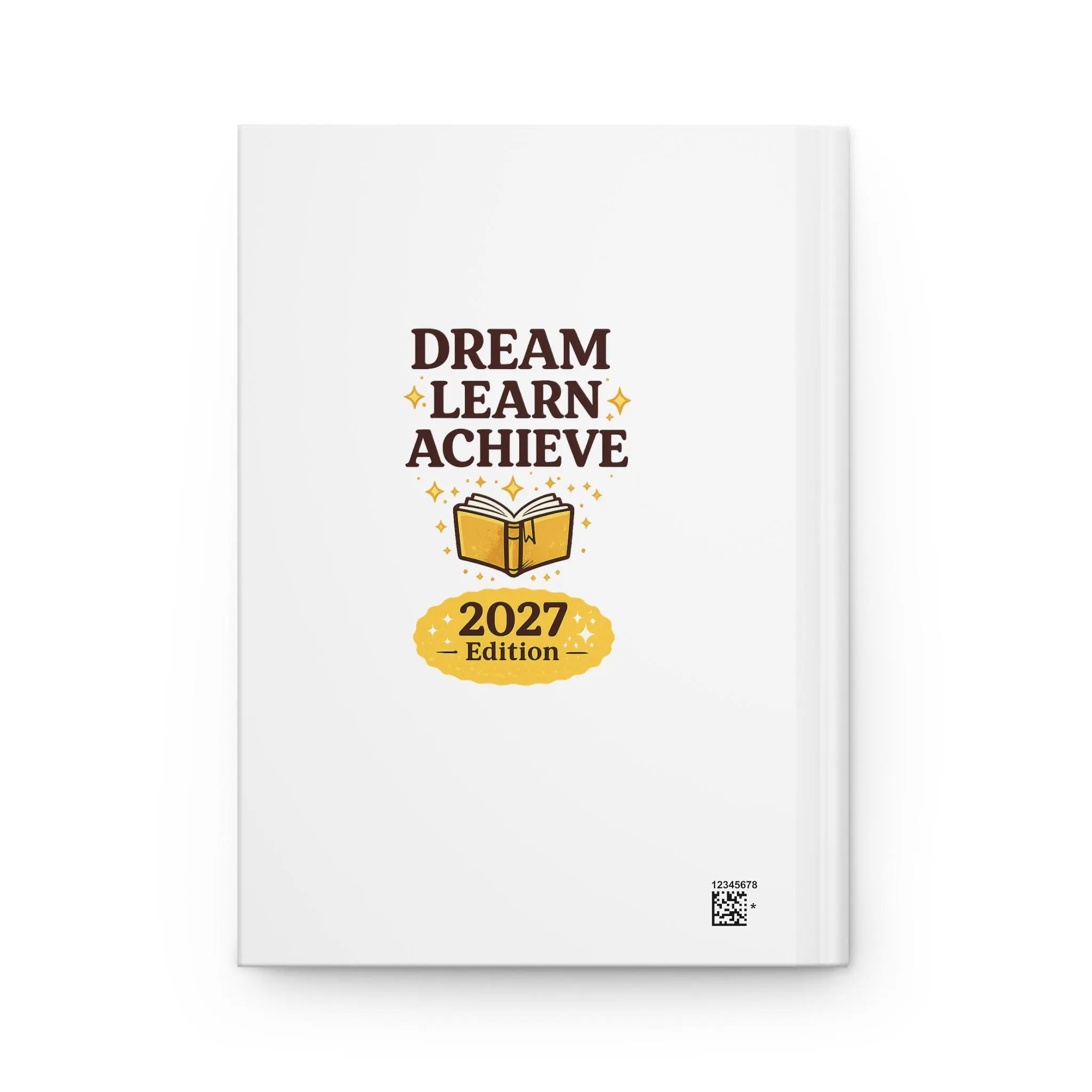 Dream Learn Achieve Journal | 2027 Edition Hardcover Notebook - image 2