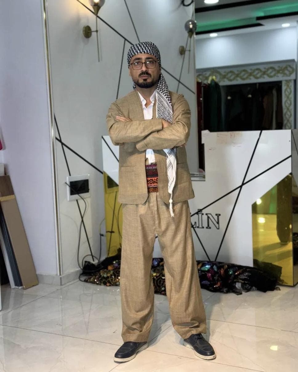 Kurdish Men’s Traditional Wedding Outfit shal u shepik