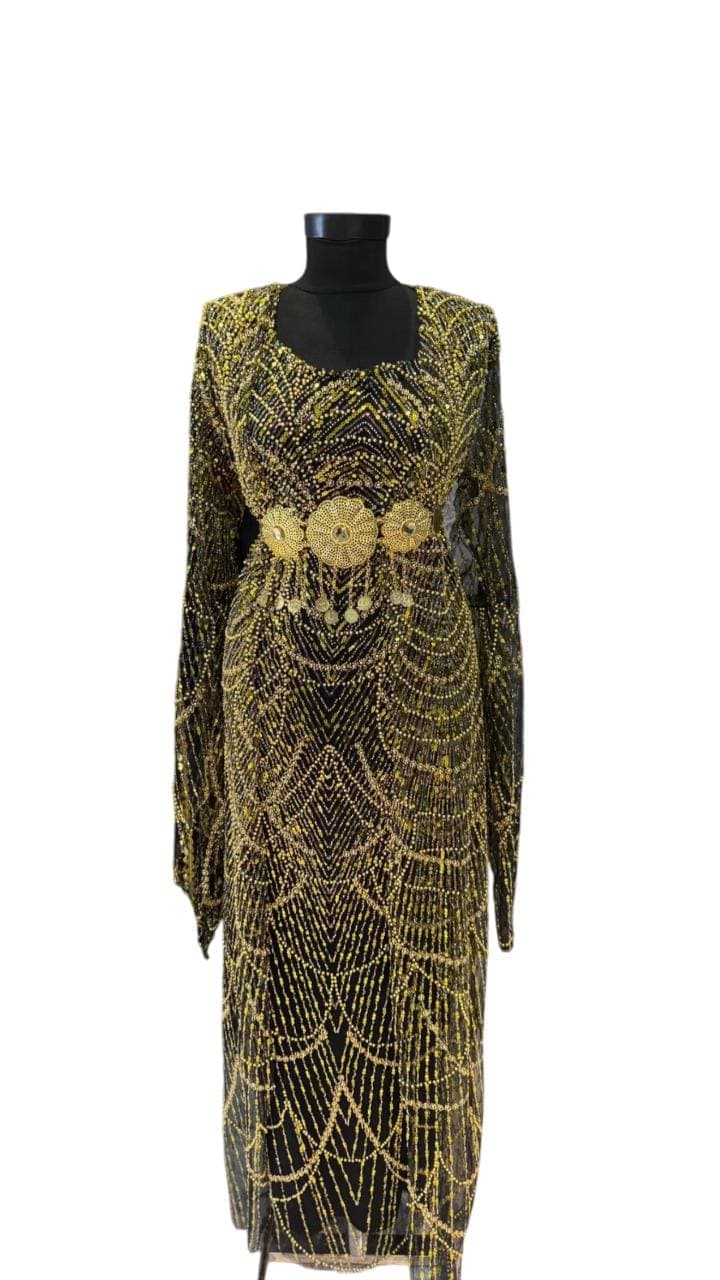 Kurdish Dress Traditional Kaftan Abaya, Kras Fistan Newroz Wedding Outfit One Size