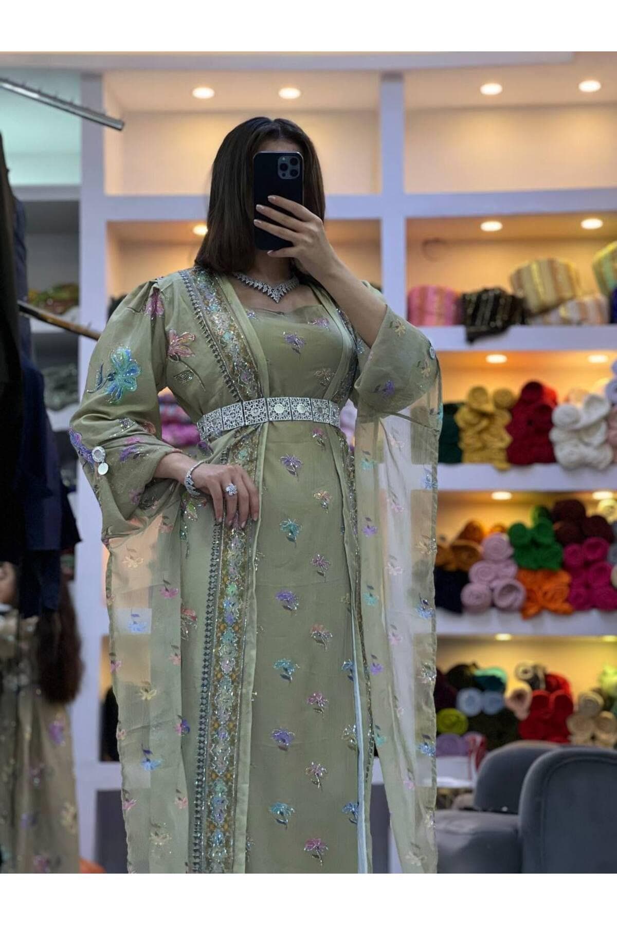 Kurdish Dress Traditional Kaftan Abaya, Kras Fistan Newroz Wedding Outfit Standart Size