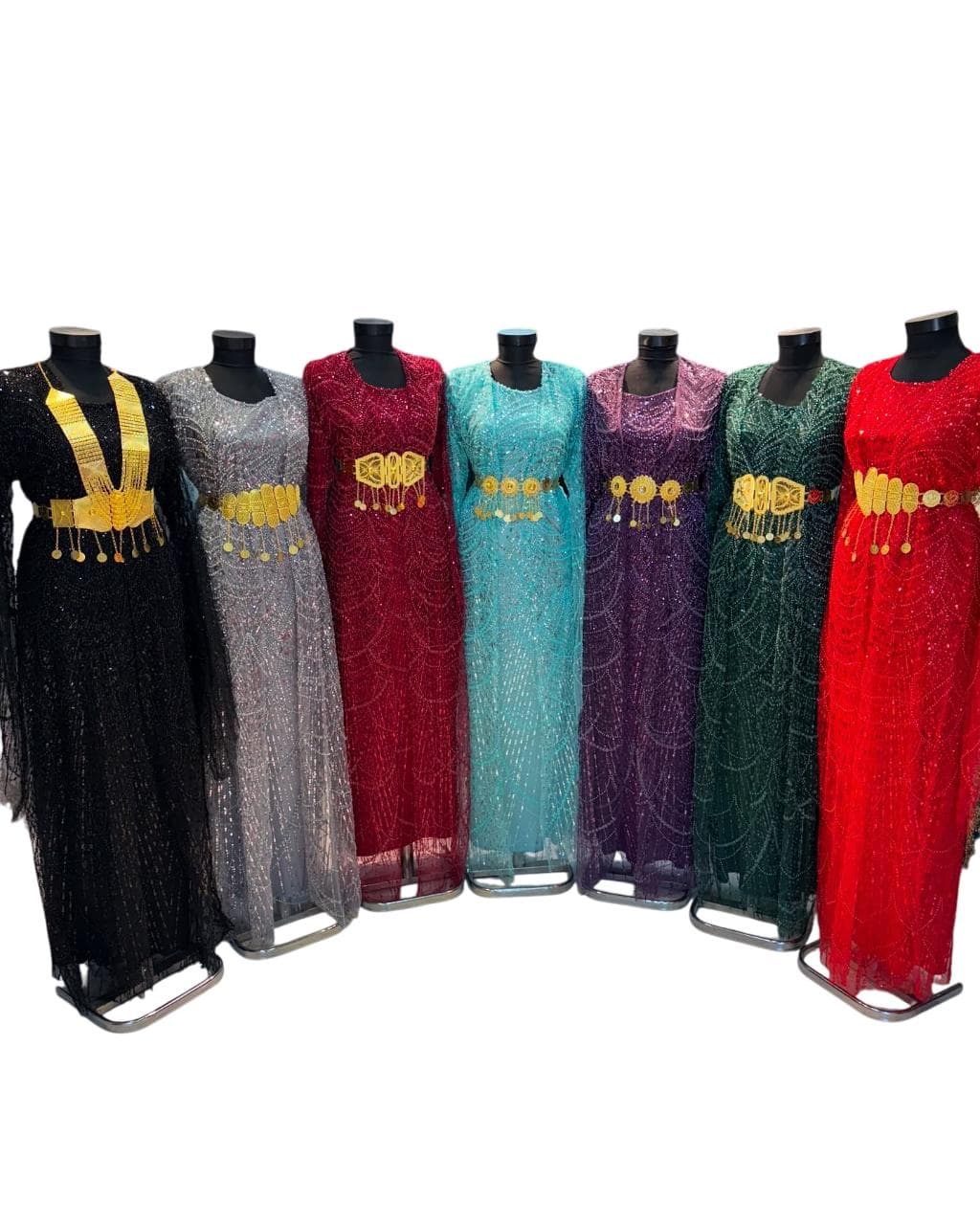 Kurdish Dress Traditional Kaftan Abaya, Kras Fistan Newroz Wedding Outfit Full set - image 5