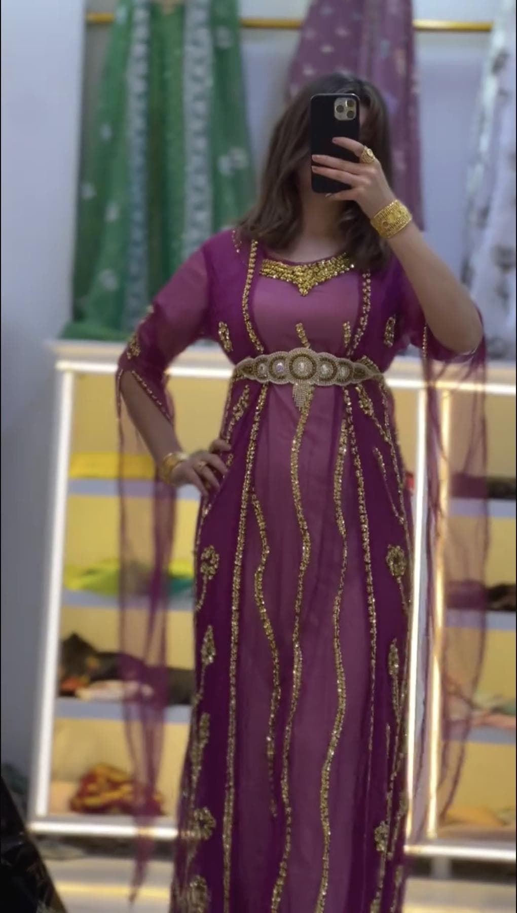 Kurdish Dress Traditional Kaftan Abaya, Kras Fistan Newroz Wedding Outfit One Size
