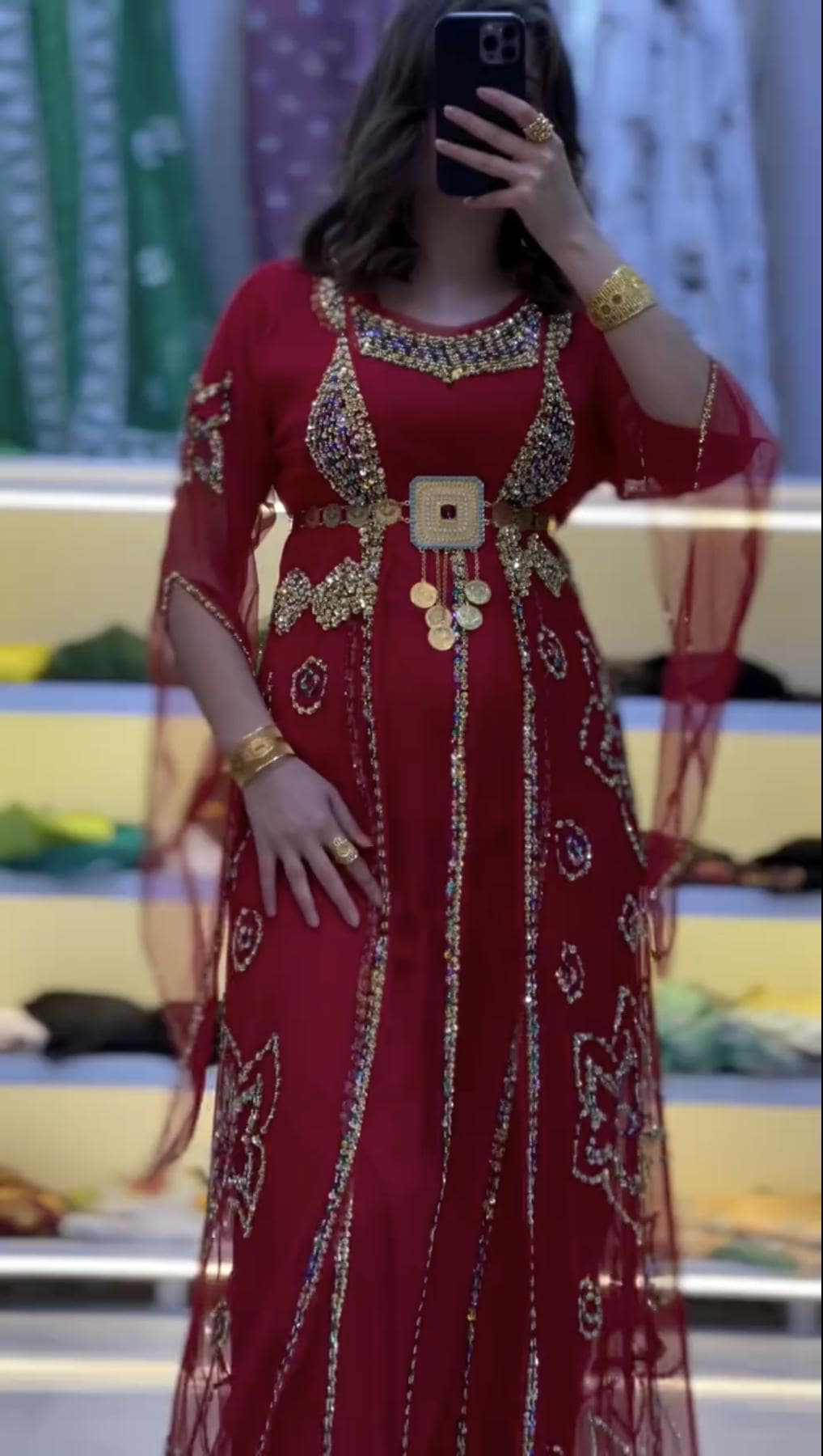 Kurdish Dress Traditional Kaftan Abaya, Kras Fistan Newroz Wedding Outfit One Size