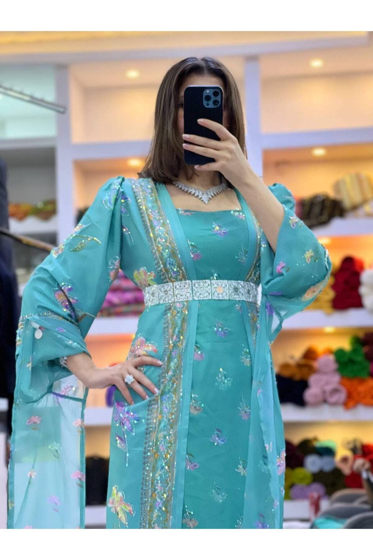 Kurdish Dress Traditional Kaftan Abaya, Kras Fistan Newroz Wedding Outfit Standart Size