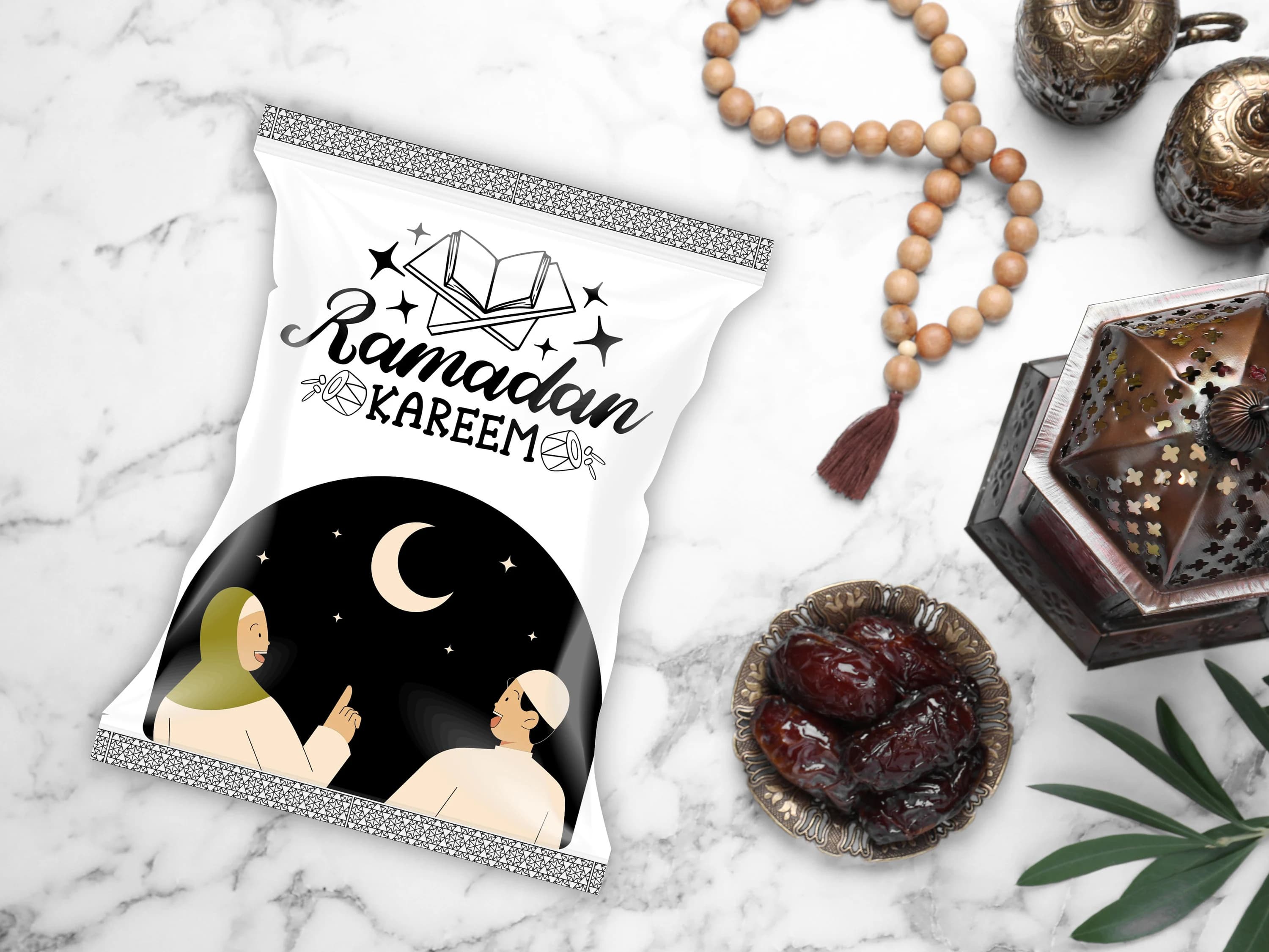 Ramadan Chips Bag Wrapper Bundle,Ramadan Gift,Ramadan Decor,Chips bag Wrapper,Ramadan Snacks Wrapper,Eid Mubarak,Ramadan Printable,Digital - image 5