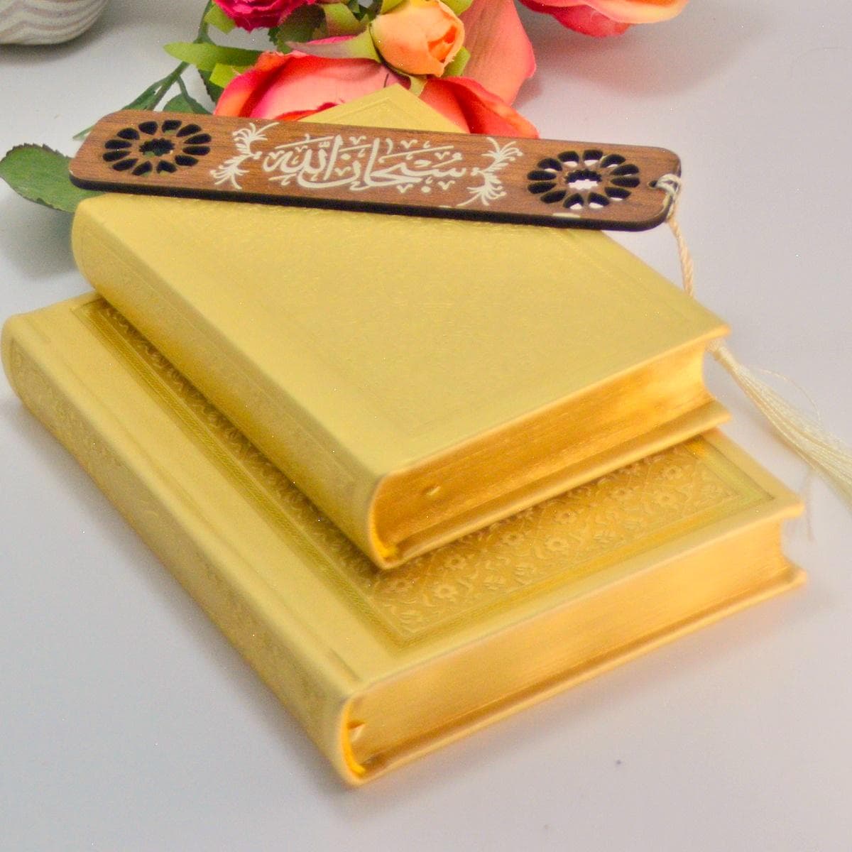 Beige Small Pocket size Arabic Quran Praying Book - image 3